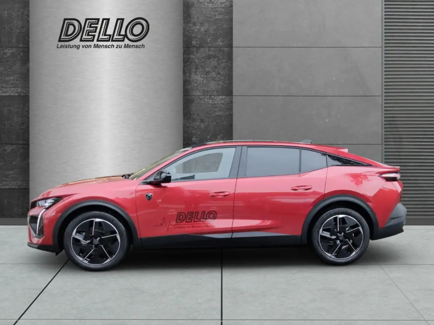 Peugeot 408 -e GT Surrounding Premium-Paket El. Panodach Alcan Rot - 2