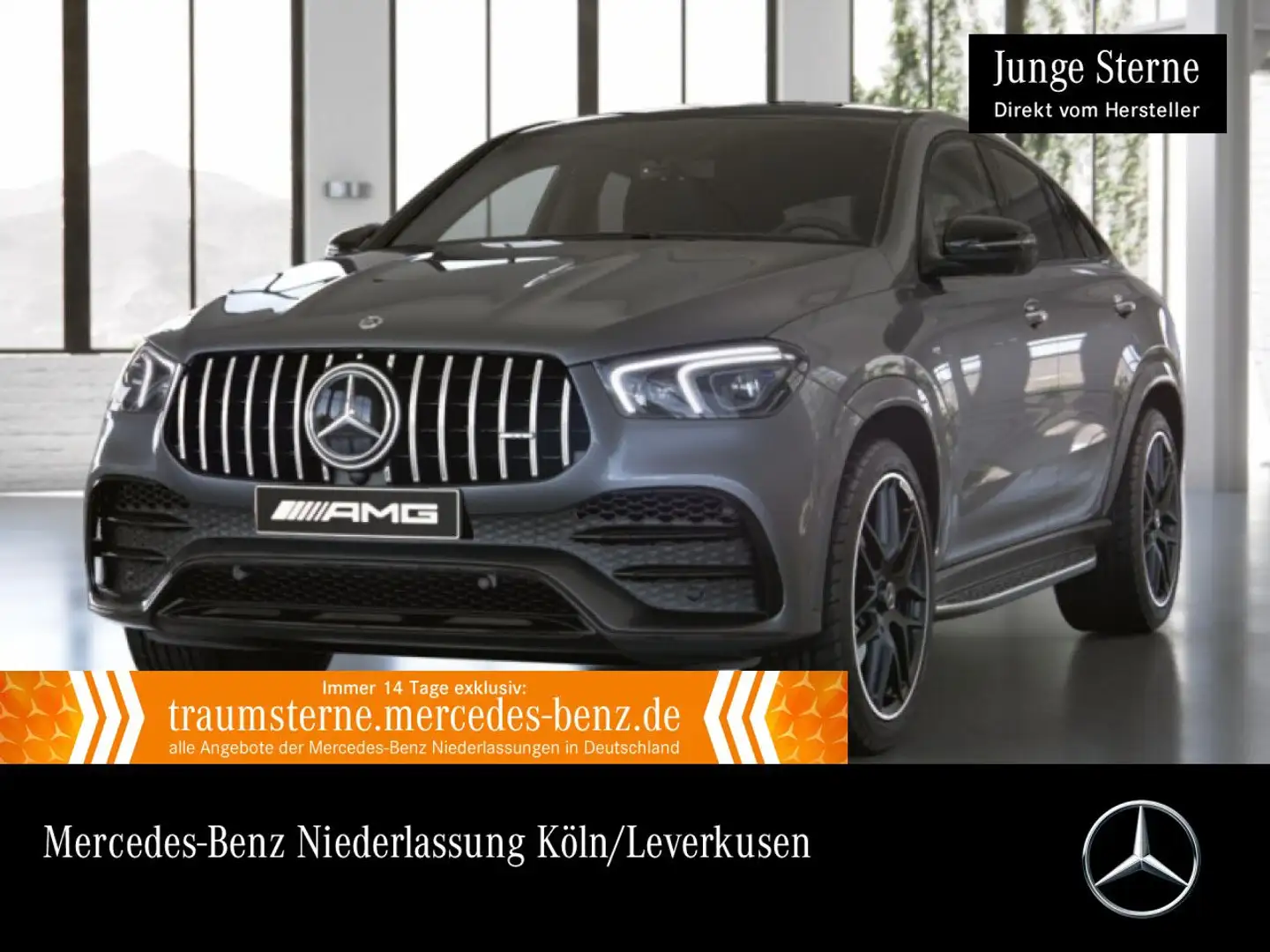 Mercedes-Benz GLE 53 AMG GLE 53 Coupé 4M NIGHT+PANO+360+MULTIBEAM+FAHRASS Grau - 1