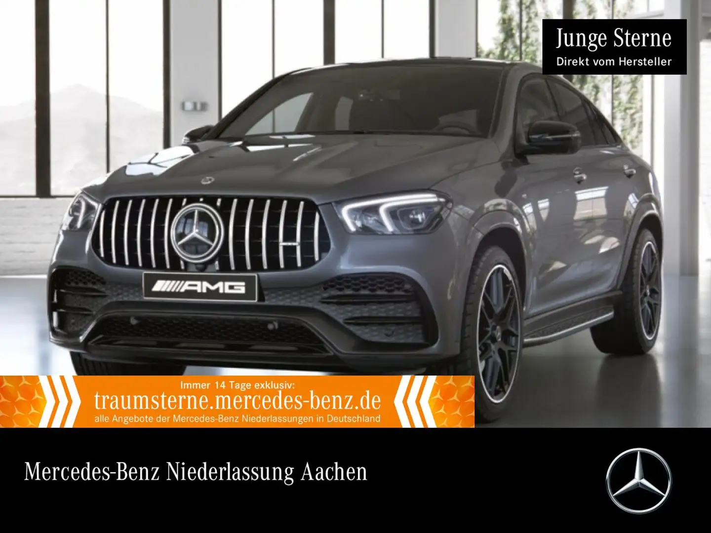Mercedes-Benz GLE 53 AMG GLE 53 Coupé 4M NIGHT+PANO+360+MULTIBEAM+FAHRASS Gris - 1