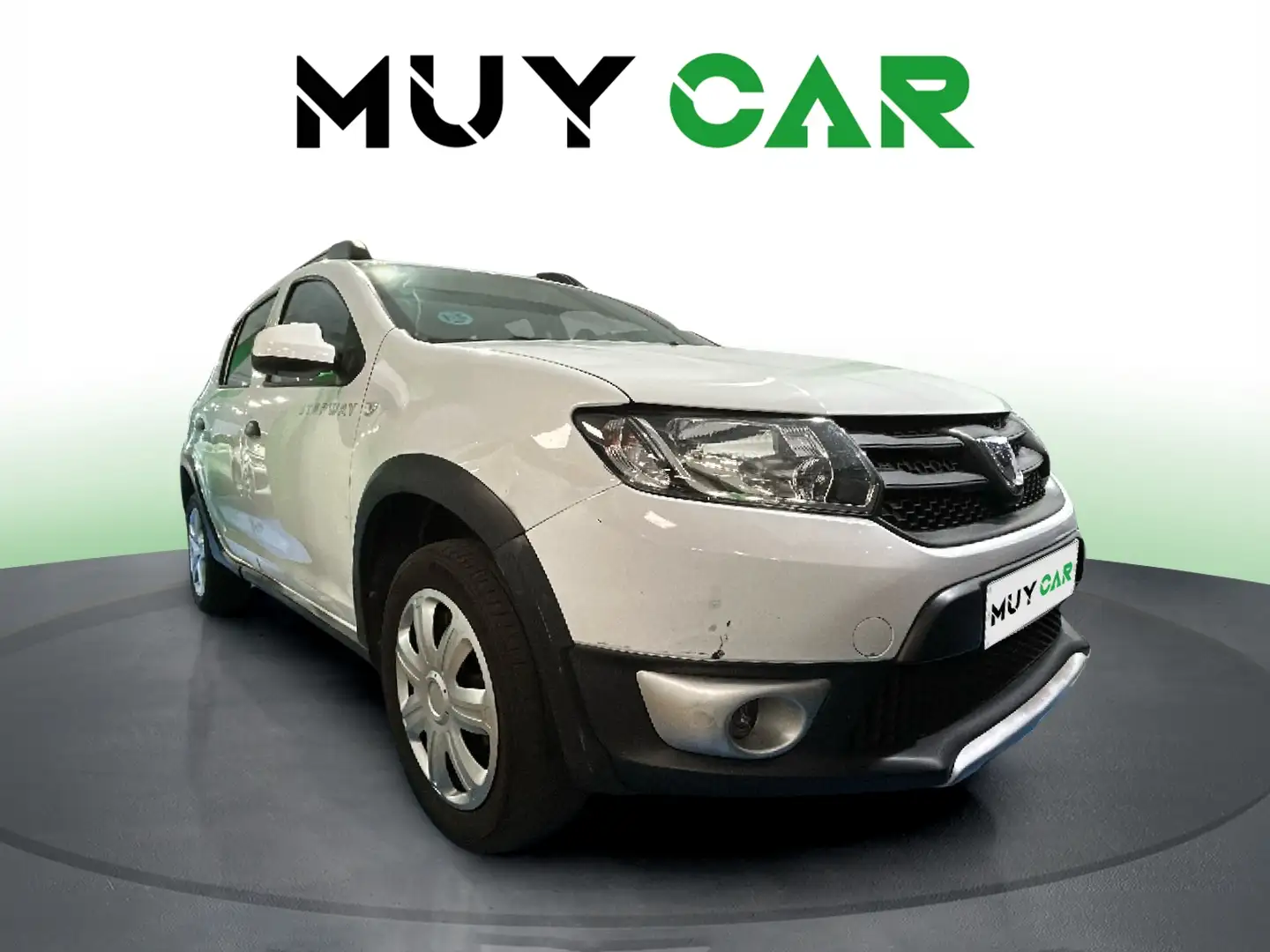 Dacia Sandero 0.9 TCE Stepway 90 Blanc - 1