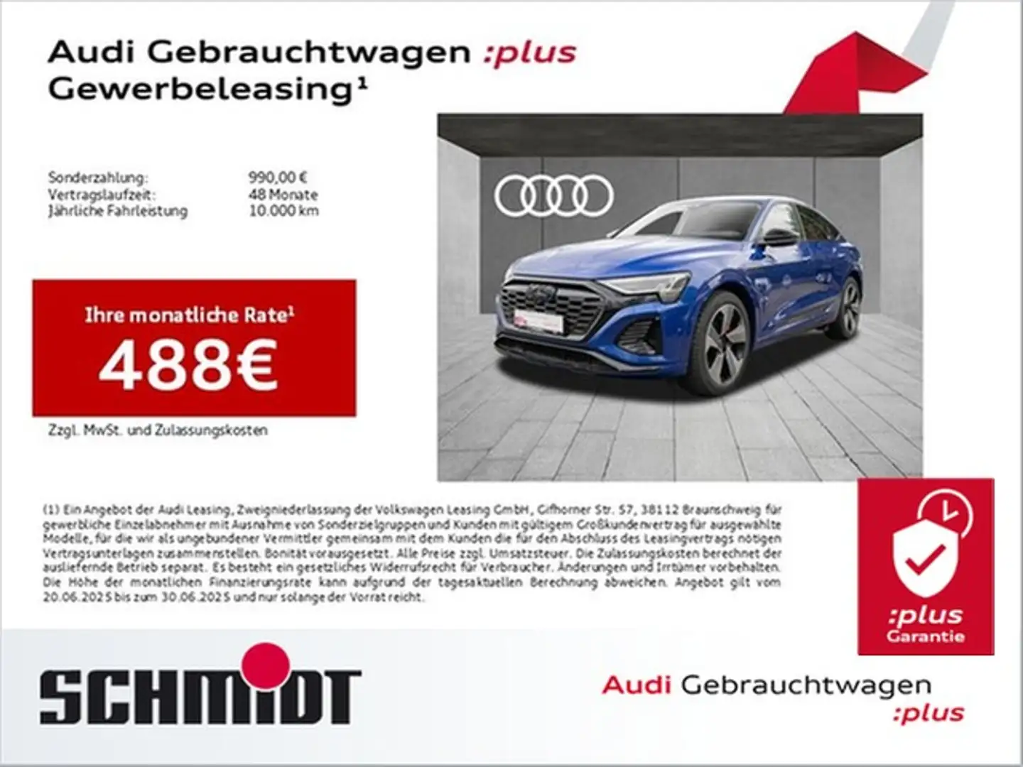 Audi Q8 e-tron Sportback 50 quattro S line LM21 Matrix LED AHK... Blau - 1