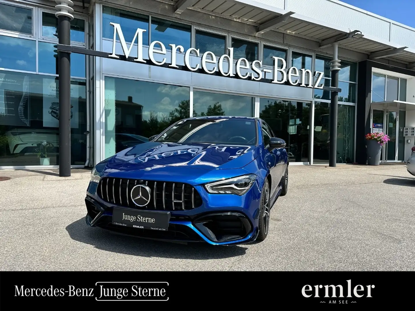 Mercedes-Benz CLA 45 AMG CLA 45 S AMG 4MATIC+ Coupé neues Modell Facelift Blauw - 1