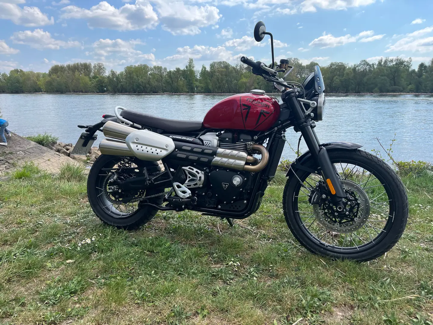 Triumph Scrambler 1200X Red - 1