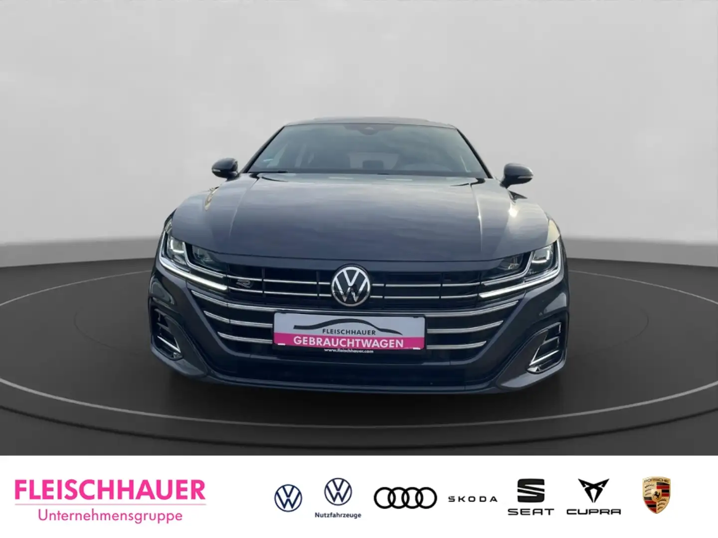 Volkswagen Arteon Shooting Brake R Line AHK schwenk Navi BusinessPre Grau - 2