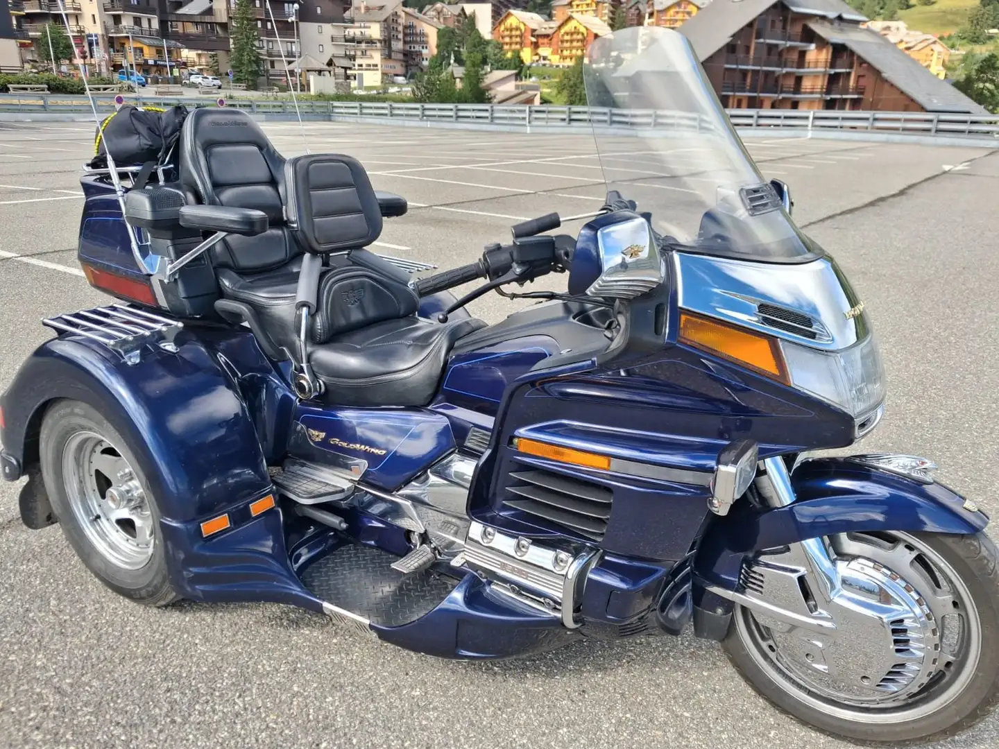 Honda GL 1500 Trike Blauw - 2