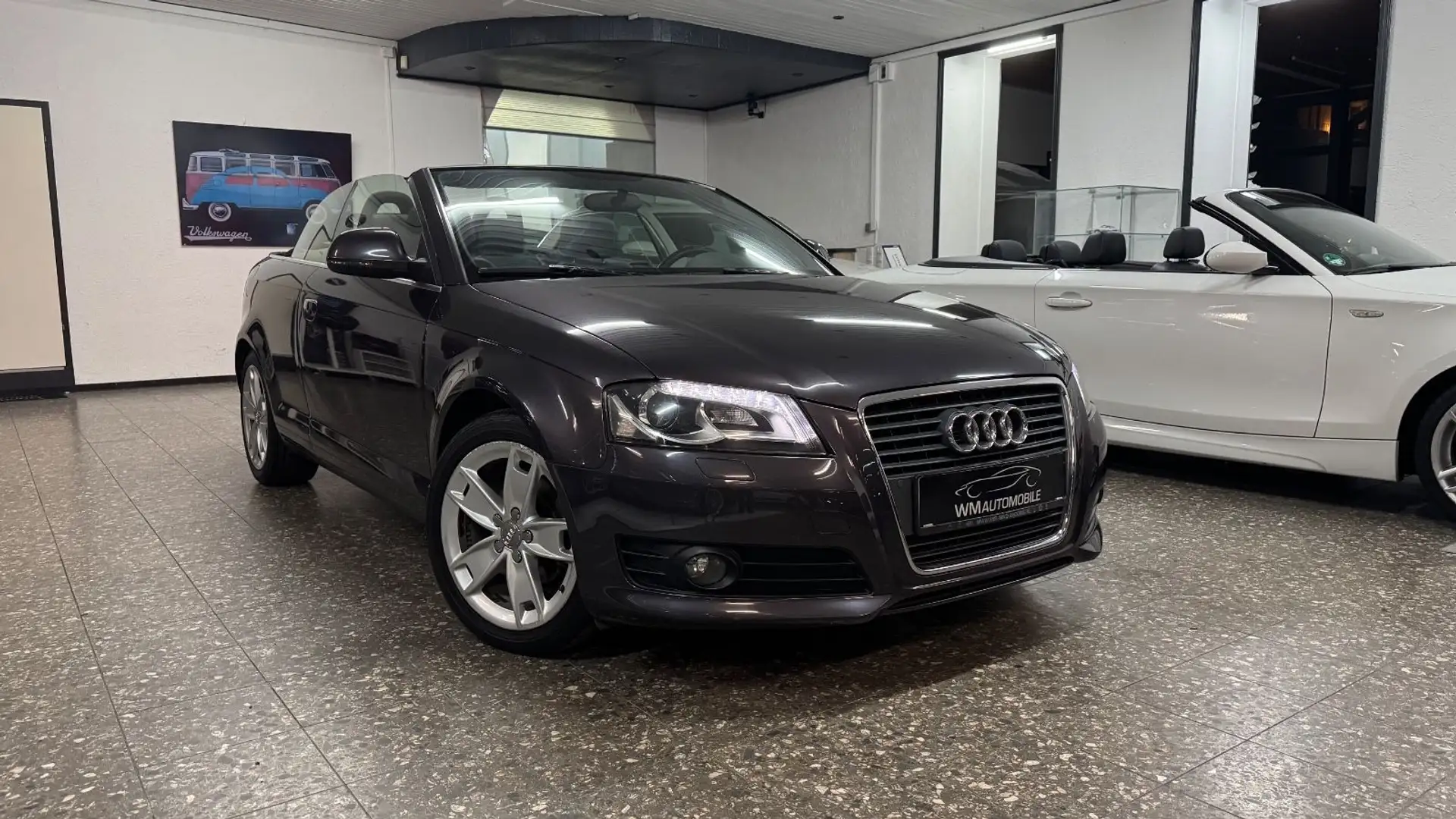 Audi A3 Cabrio*Ambition1.6 Ltr*Leder*Xenon*PDC*SHZ Grau - 2