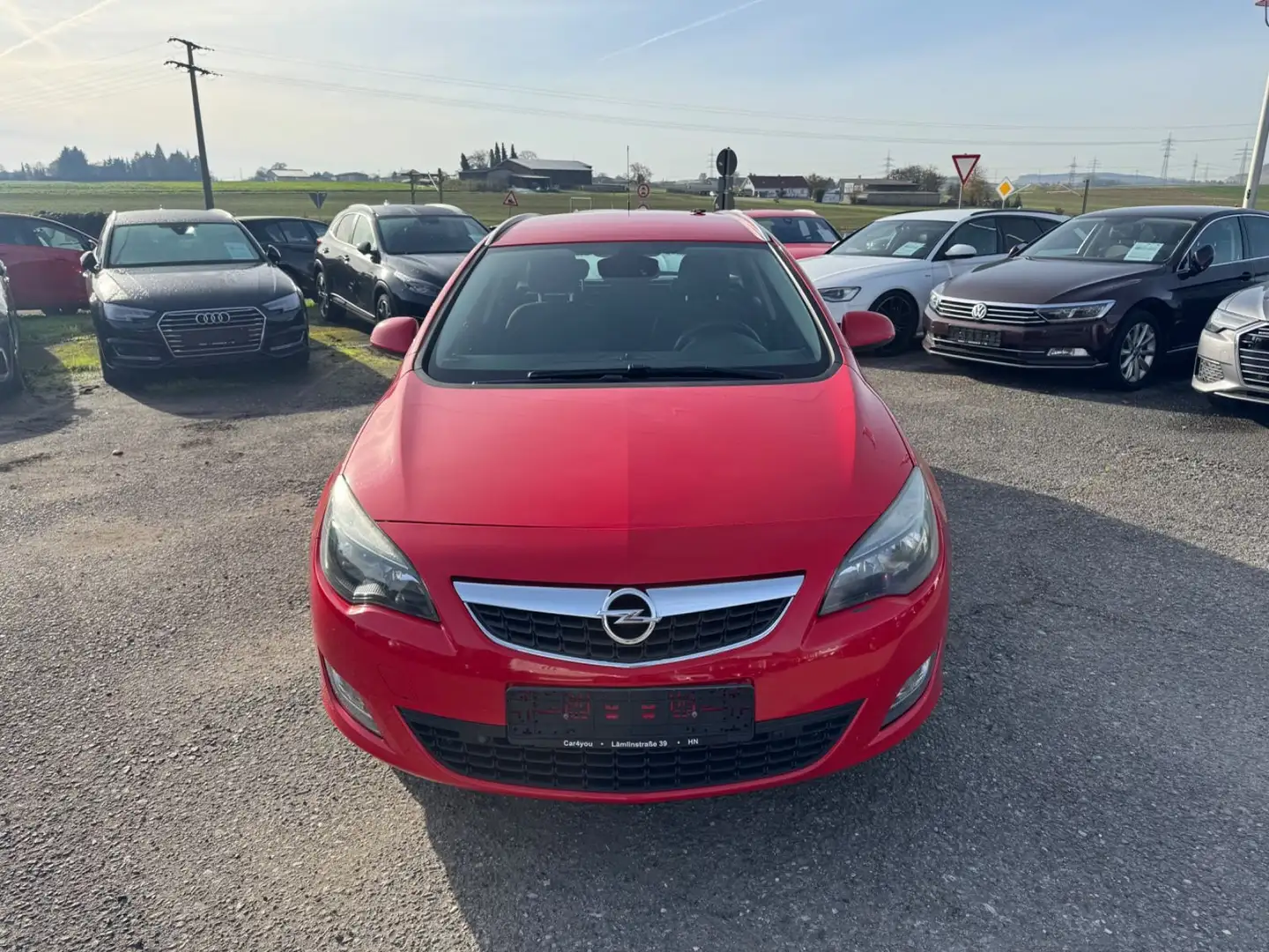 Opel Astra J Sports Tourer Sport 1.4T Euro5 SHG PDC Rot - 2