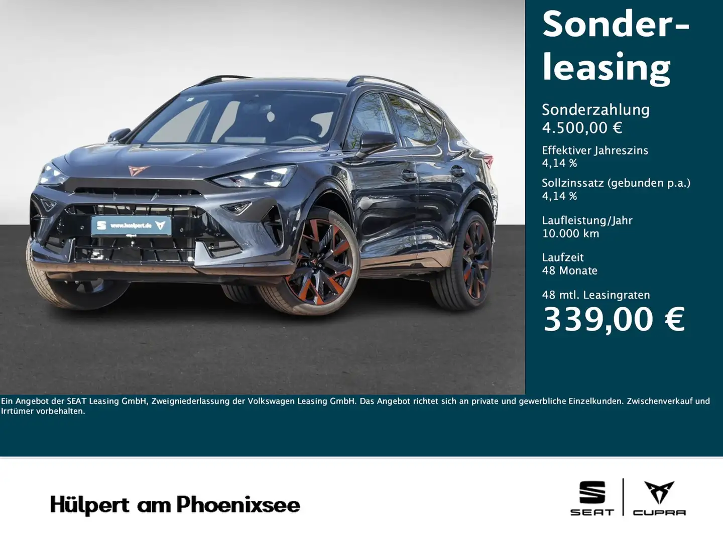 CUPRA Formentor 1.5 DSG SENNH. 19ZOLL AHK-Vorb NAV ACC Grigio - 1
