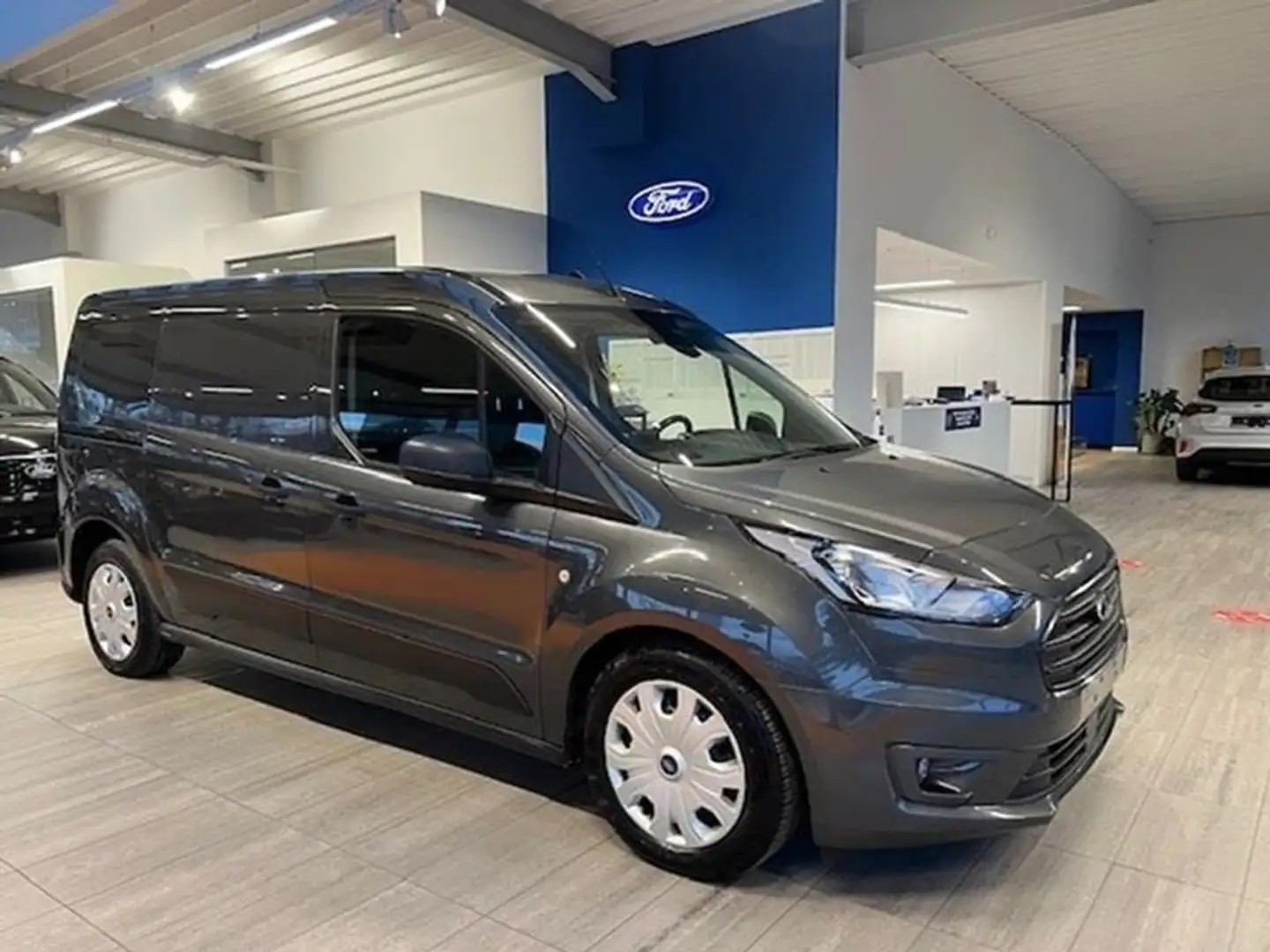 Ford Transit Connect 1.5 TDCi 120pk Trend L2 Grijs - 1