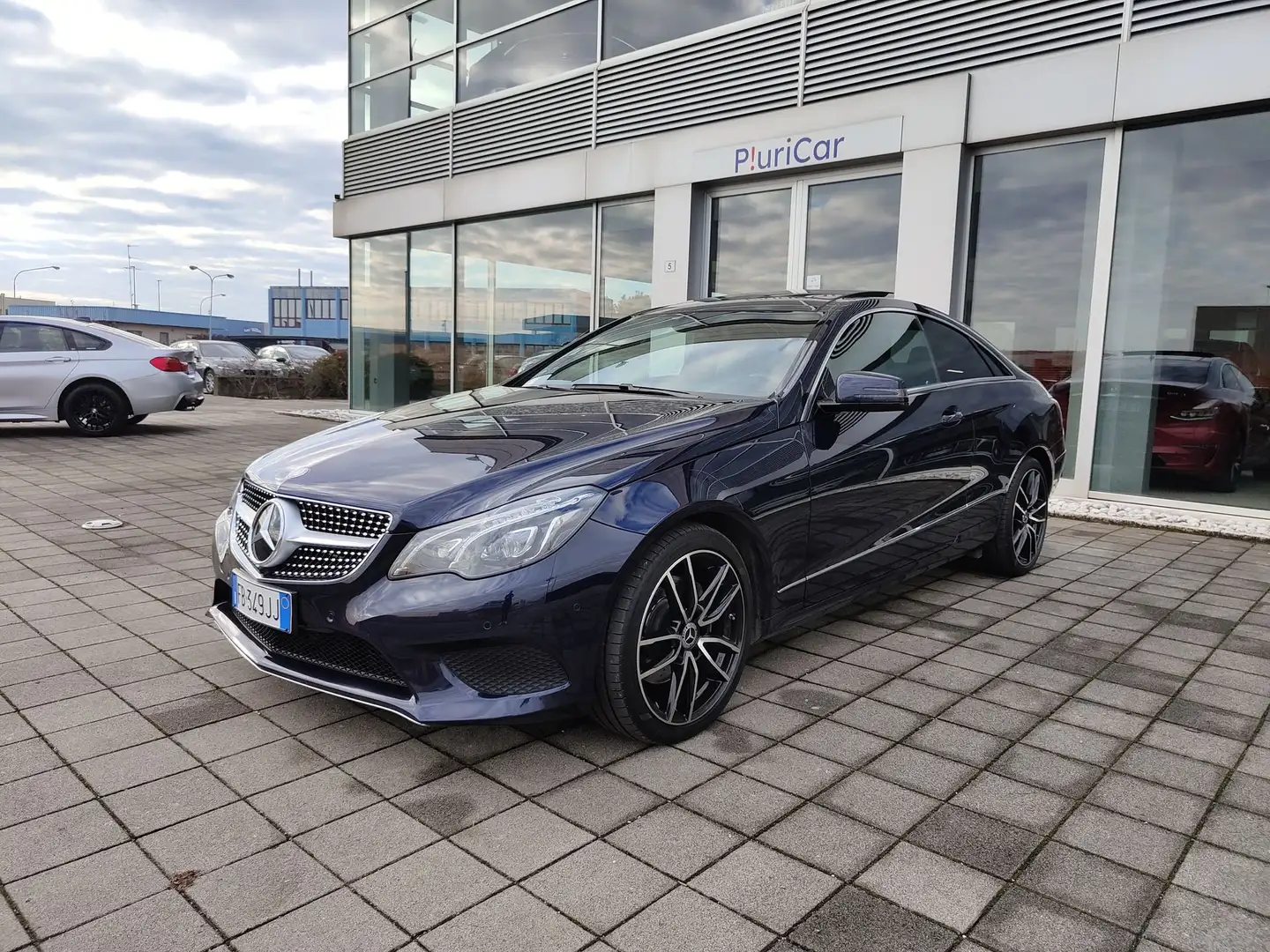 Mercedes-Benz E 350 d Coupé Automatic Sport FariLED Pelle Tetto EURO6 Blu/Azzurro - 1