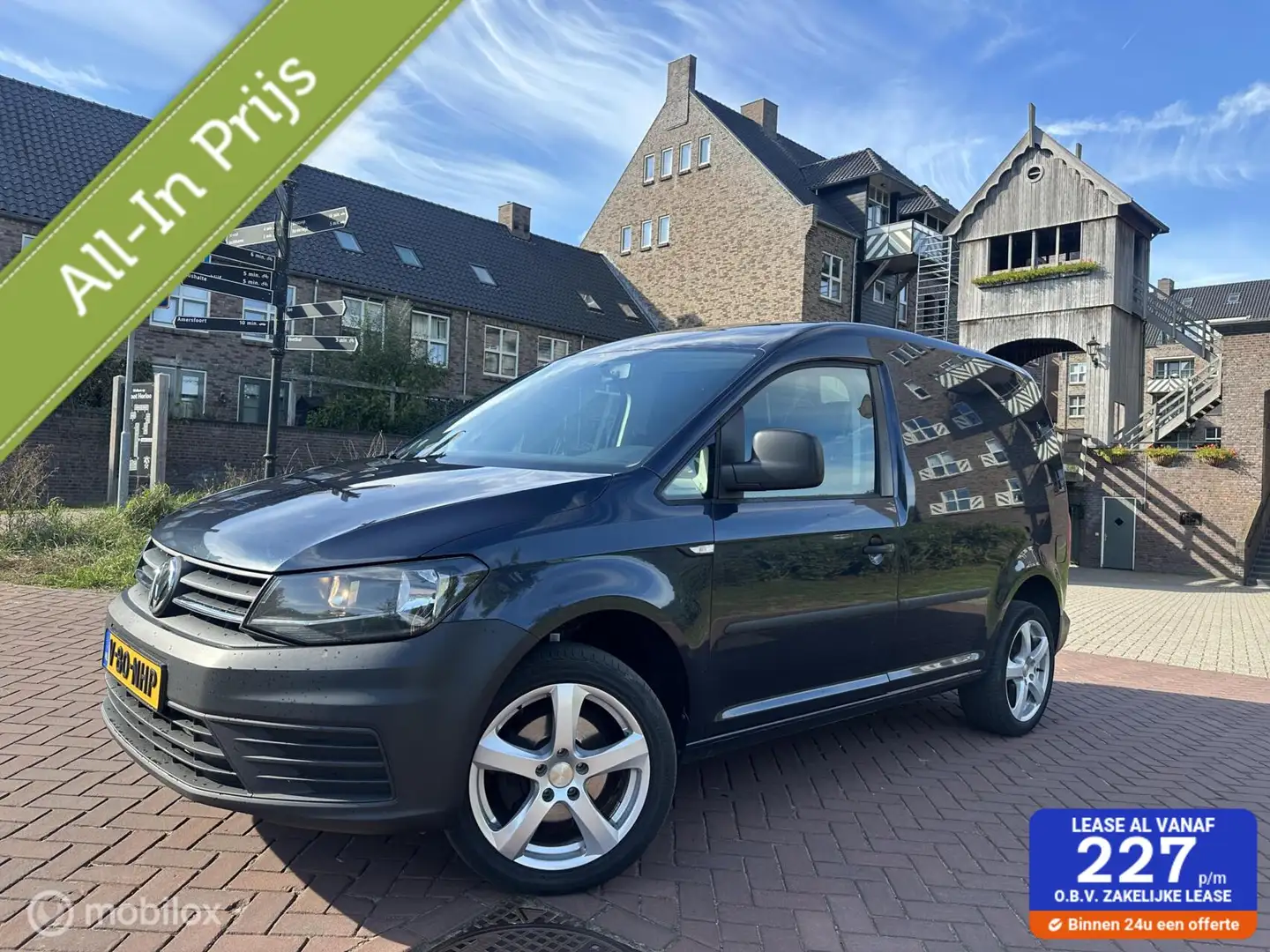 Volkswagen Caddy Bestel 1.4 TSI Highline DSG Navi GARANTIE Blauw - 1