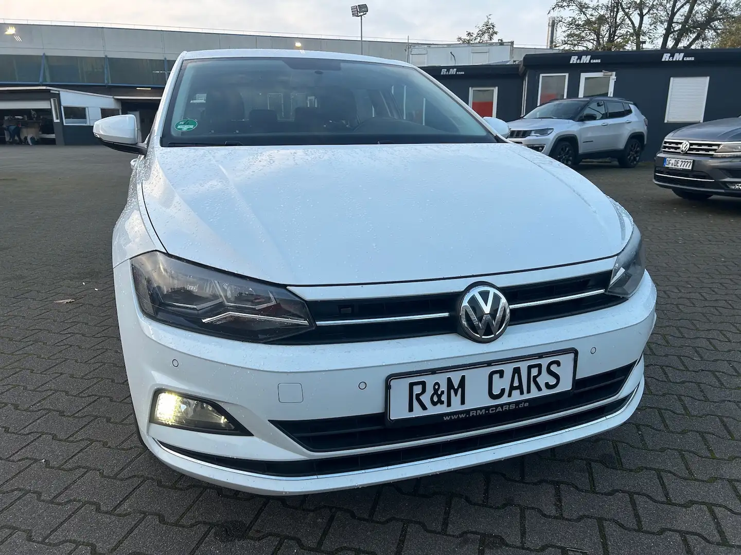 Volkswagen Polo 1.6 Tdi Highline Navi Voll Serviceheft Blanc - 1