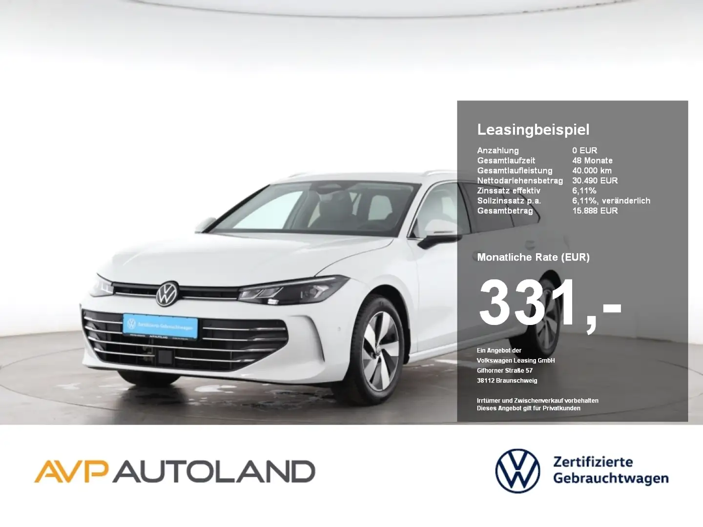 Volkswagen Passat Variant 1.5 eTSI DSG Business | AHK | Alb - 1