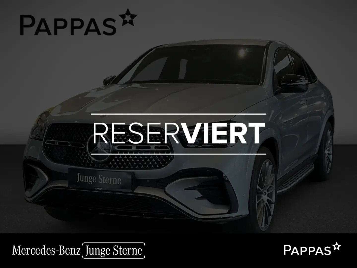 Mercedes-Benz GLE 350 de 4MATIC Coupé AMG Line*Park-Paket*Spiegel-Paket* Stříbrná - 1