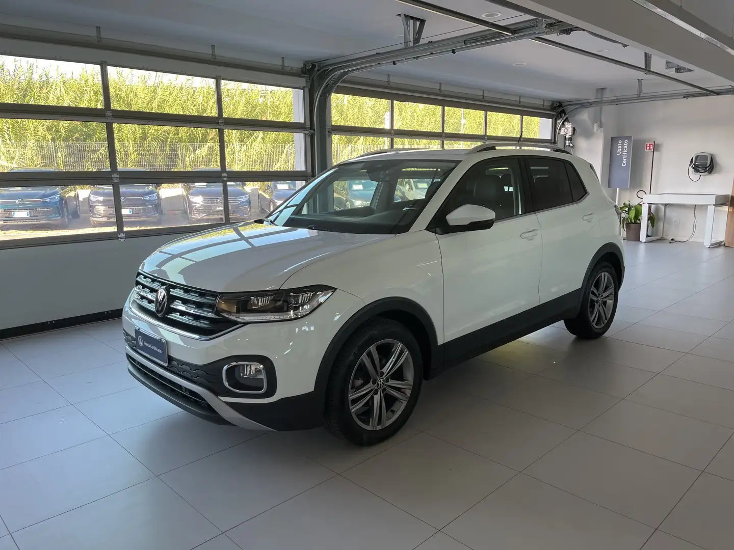Volkswagen T-Cross 1.0 TSI ADVANCED 110 CV Blanc - 1
