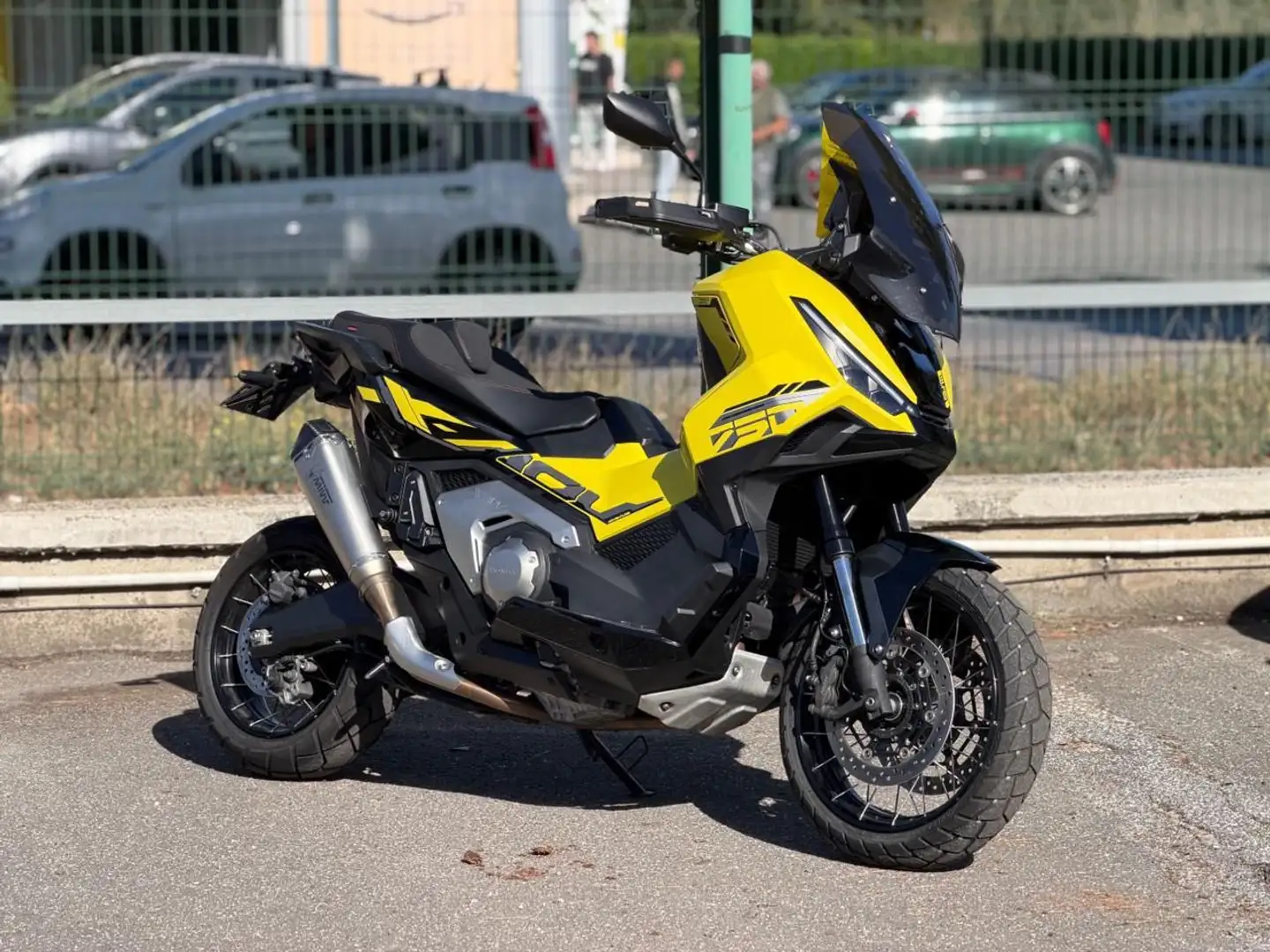 Honda X-ADV Special Edition Scarico Completo Sella gel Giallo - 2