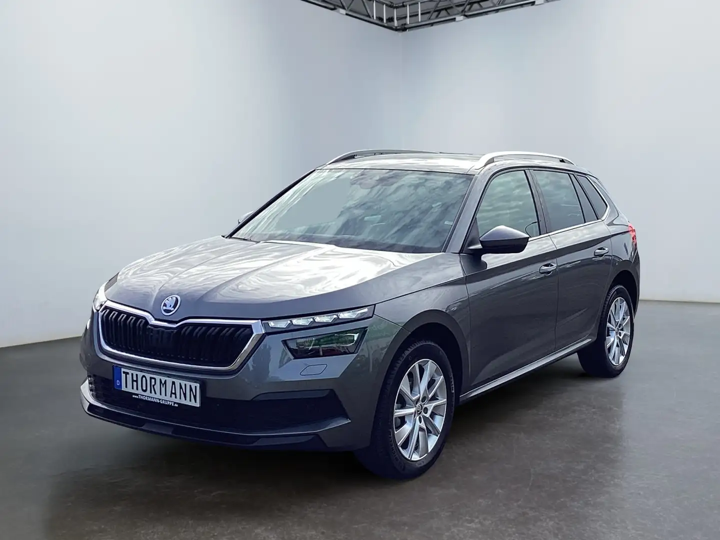 Skoda Kamiq Style 1.5 TSI DSG LEDER NAVI LED Grigio - 2