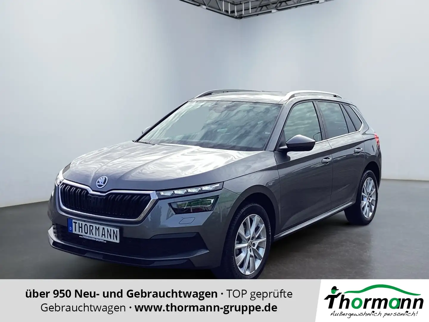 Skoda Kamiq Style 1.5 TSI DSG LEDER NAVI LED Grigio - 1