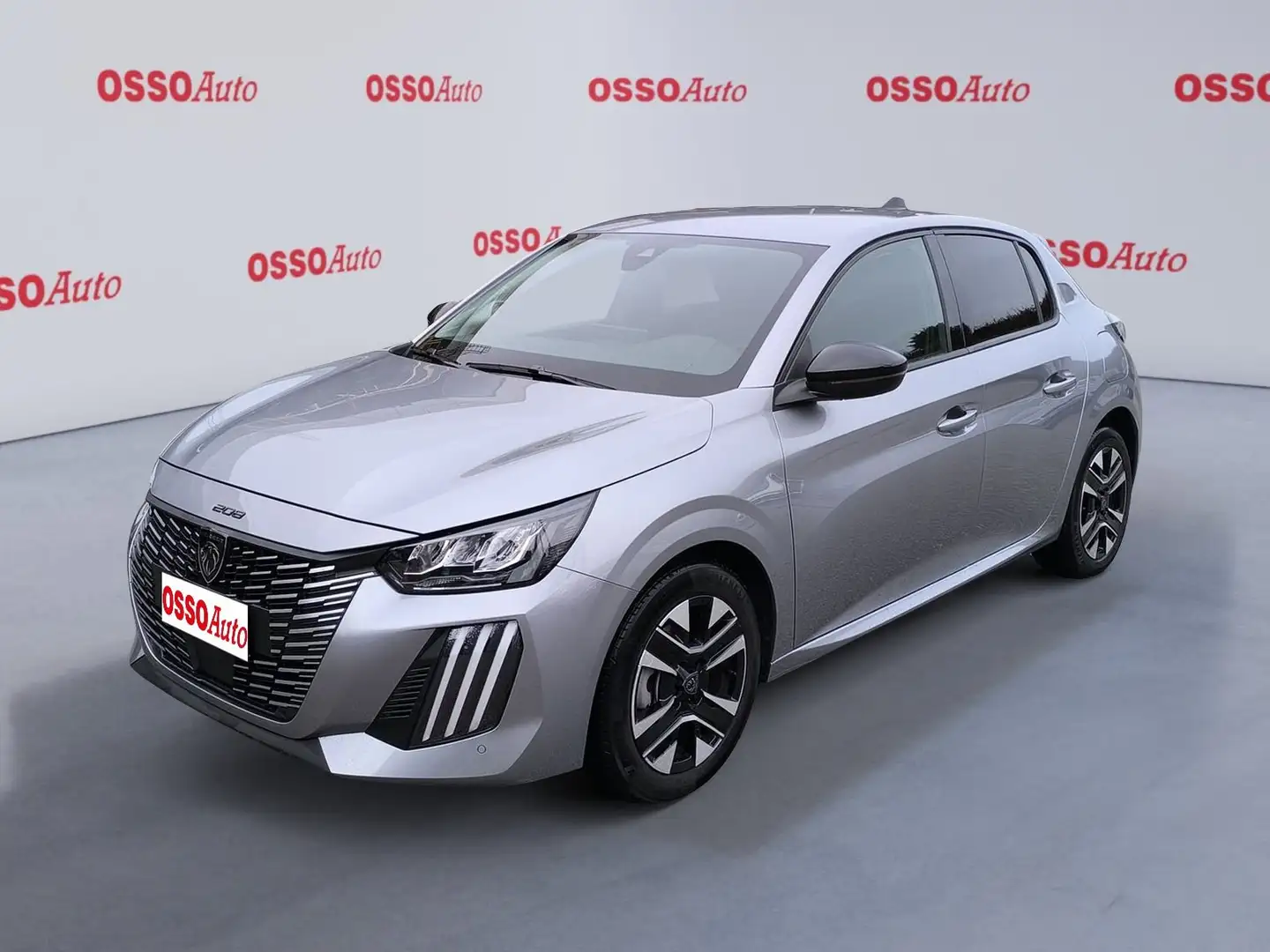 Peugeot 208 1.2 BENZINA 100 HP ALLURE COME NUOVA Gris - 1