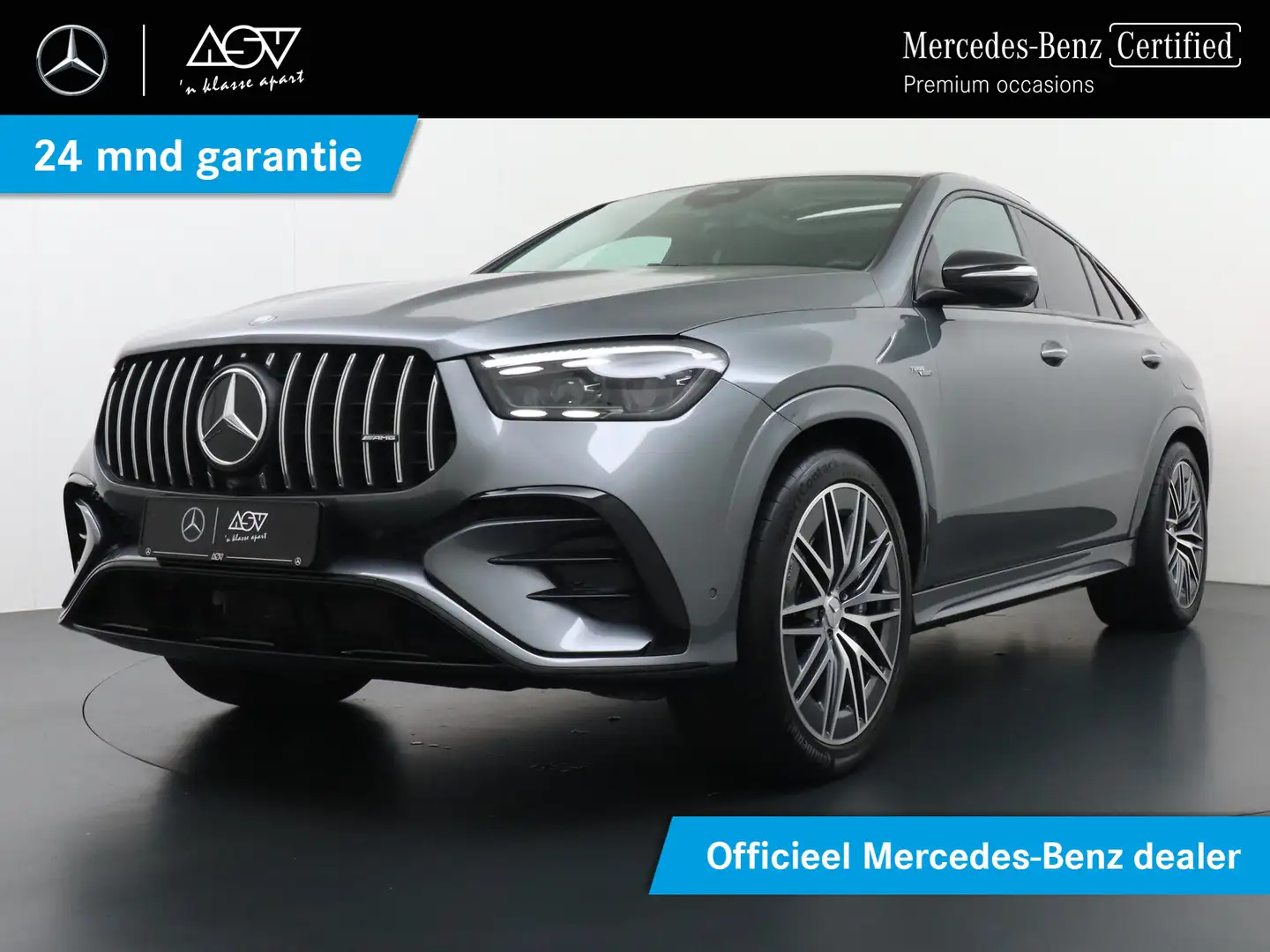 Mercedes-Benz GLE 53 AMG Coupé Hybrid 4MATIC+ AMG-Nightpakket, Rijassistent Grau - 1