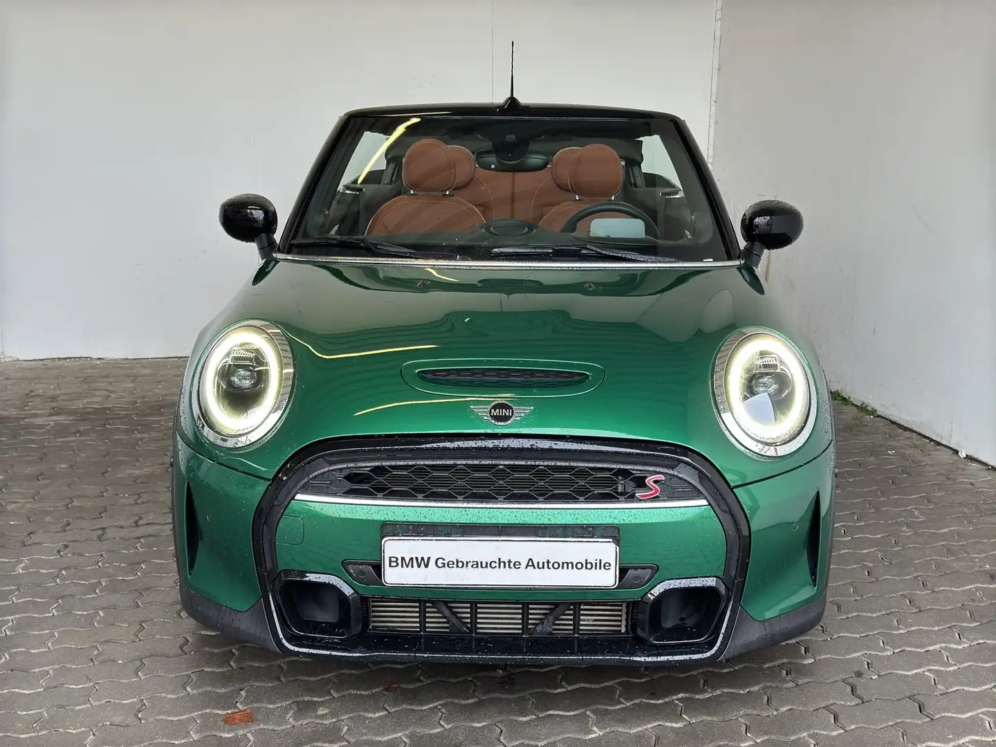 MINI Cooper S Cabrio DKG Navi.HUD.LED.RFK.DriveA Grün - 1