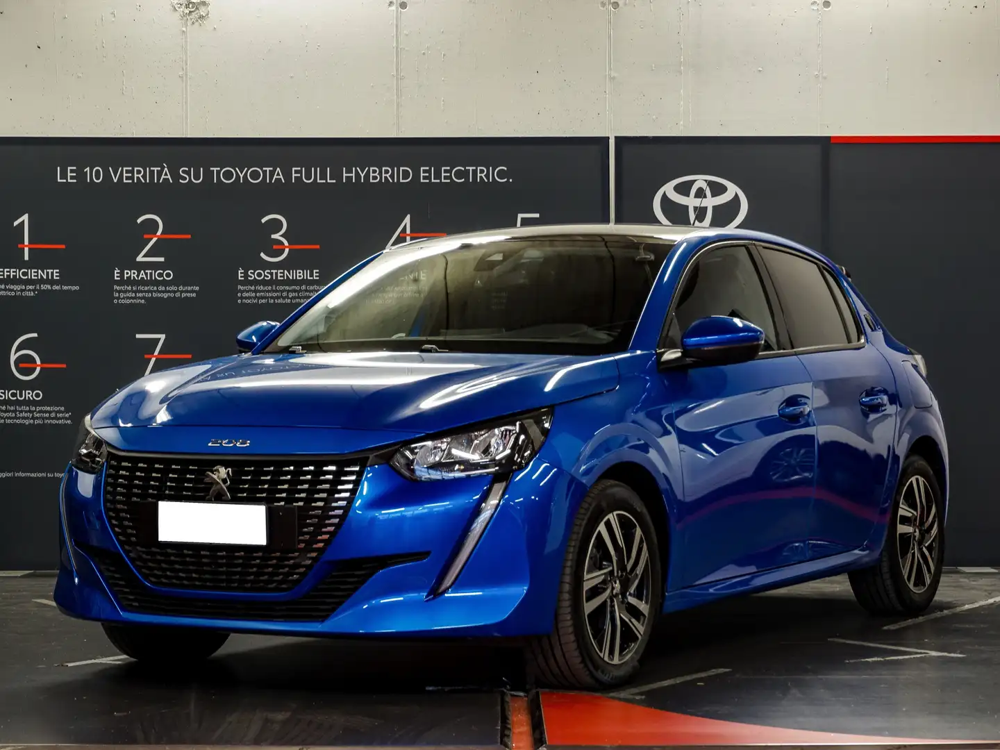 Peugeot 208 1.2 Allure s&s Bleu - 1