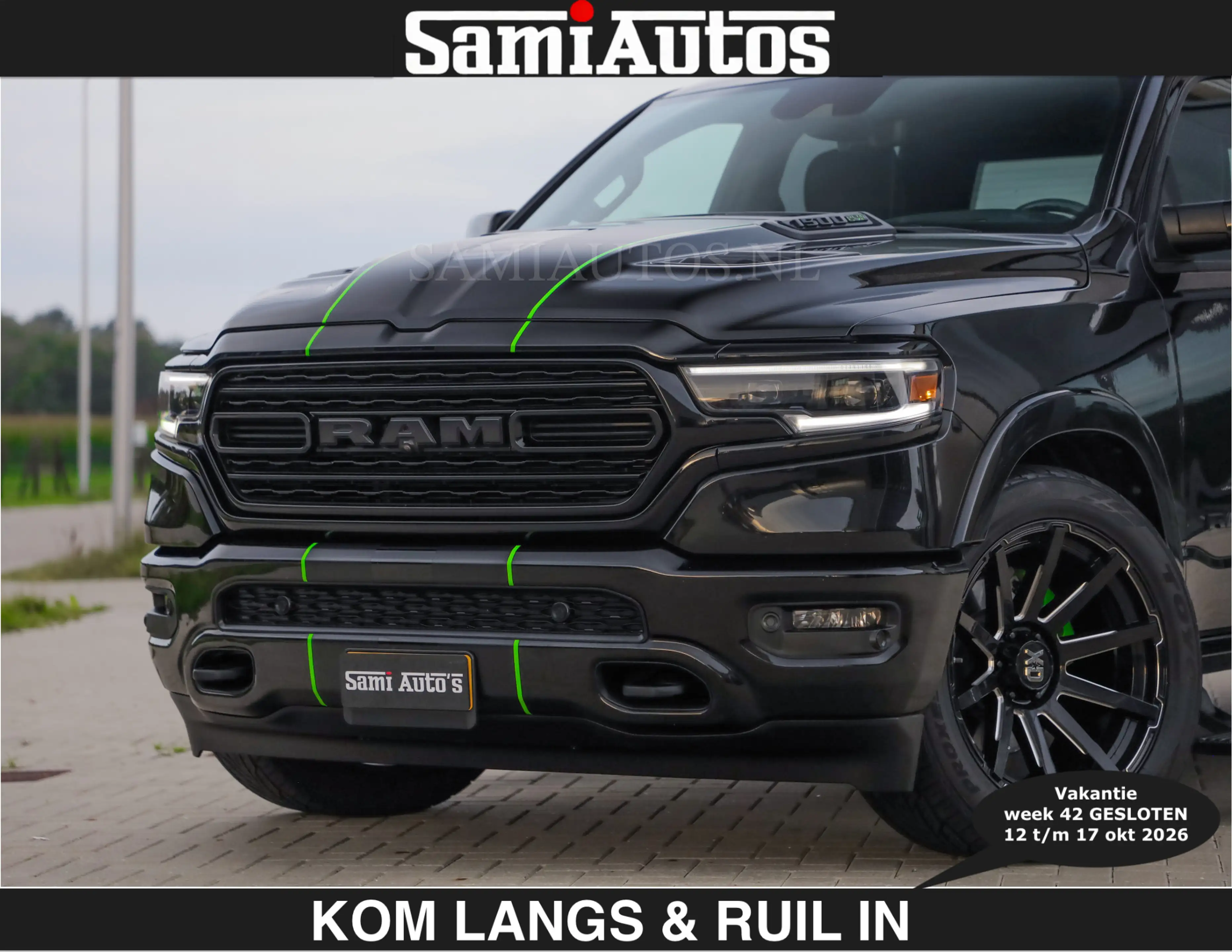 Dodge RAM LIMITED 5.7 V8 HEMI | TOP STAAT | BOM VOL | HUD | — photo 31