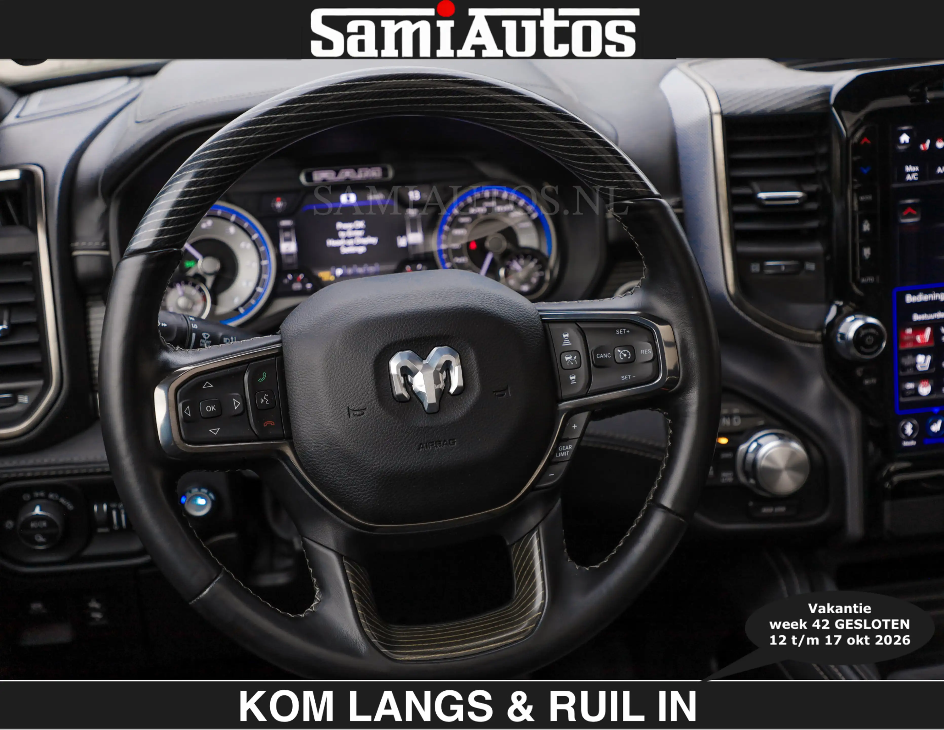 Dodge RAM LIMITED 5.7 V8 HEMI | TOP STAAT | BOM VOL | HUD | — photo 24