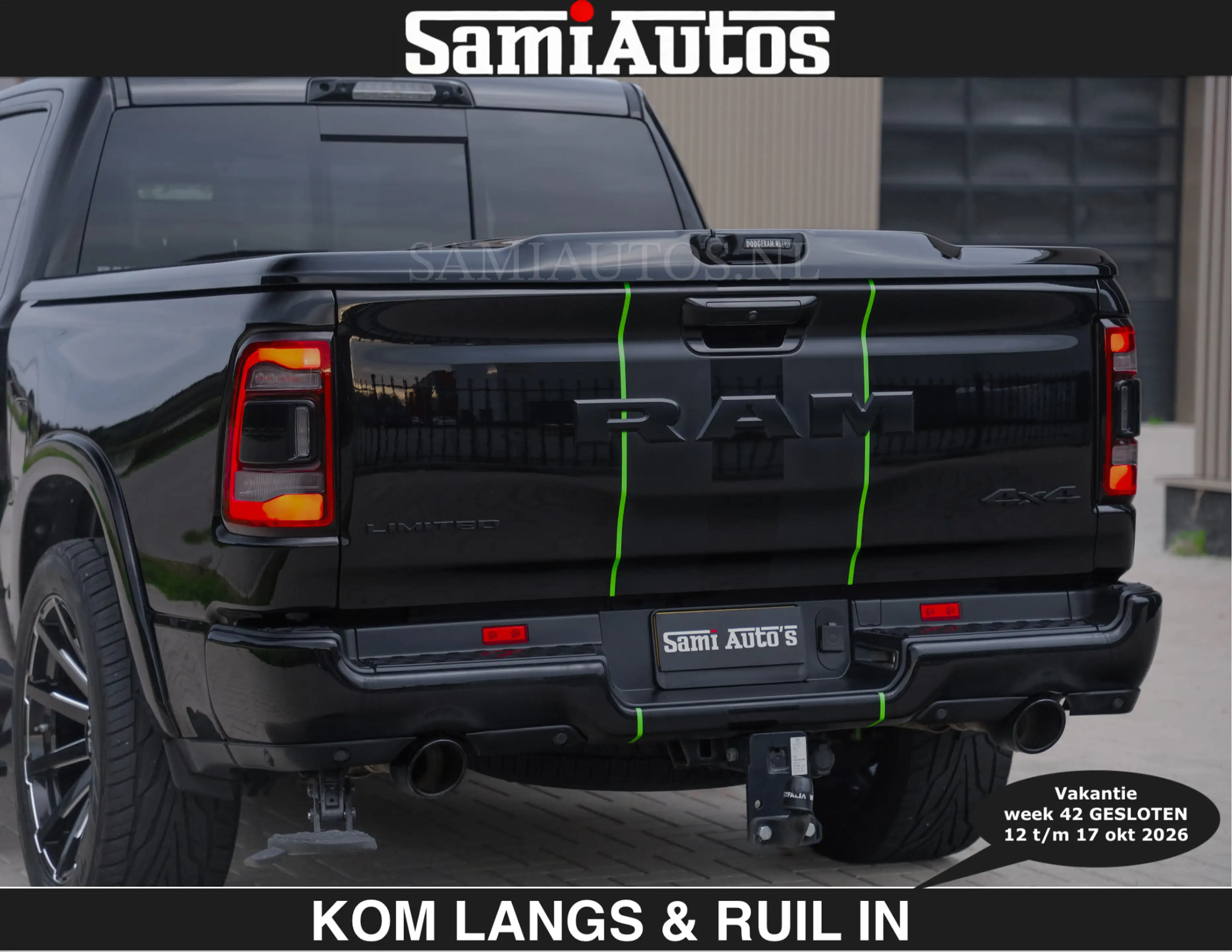 Dodge RAM LIMITED 5.7 V8 HEMI | TOP STAAT | BOM VOL | HUD | — photo 33