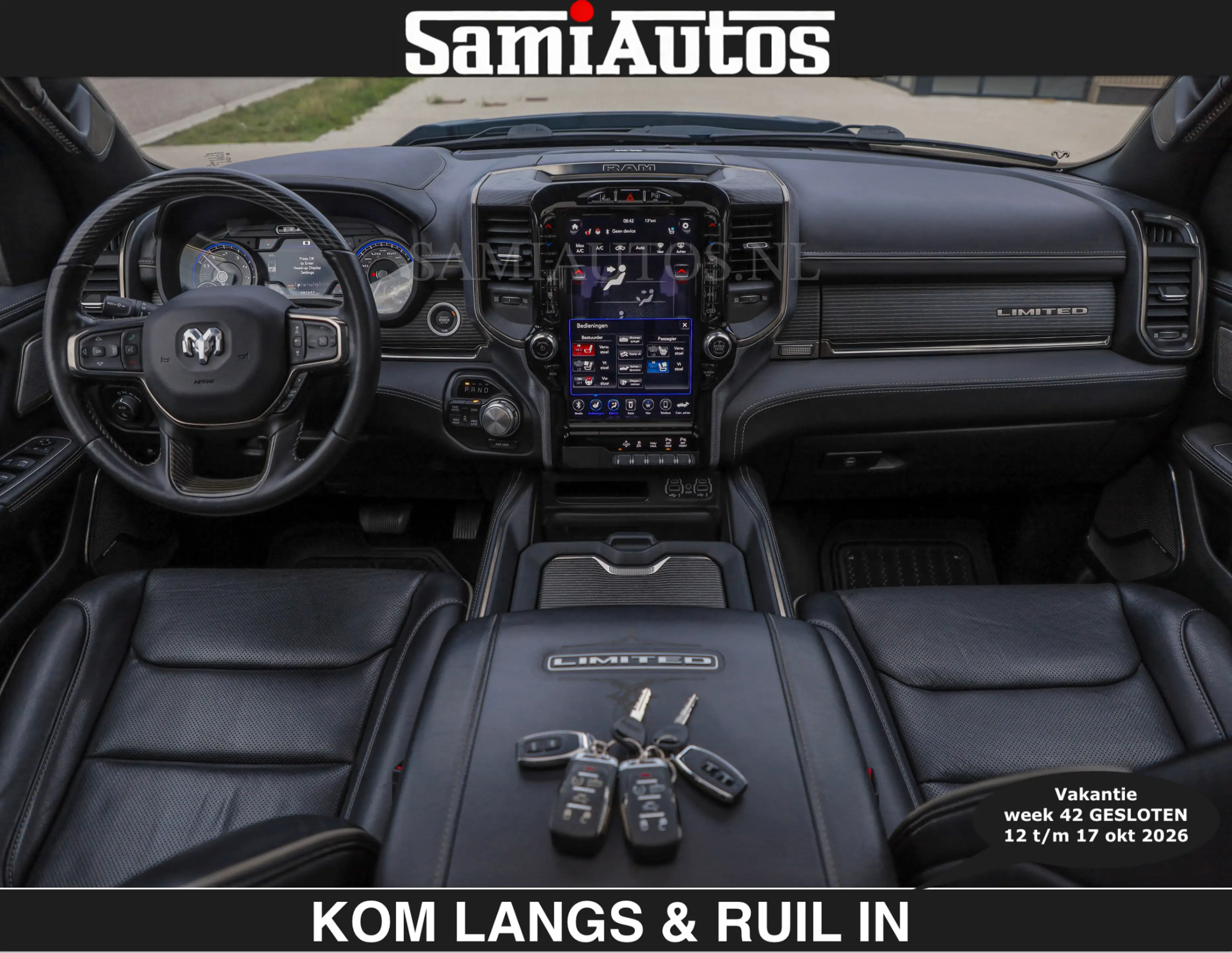 Dodge RAM LIMITED 5.7 V8 HEMI | TOP STAAT | BOM VOL | HUD | — photo 32