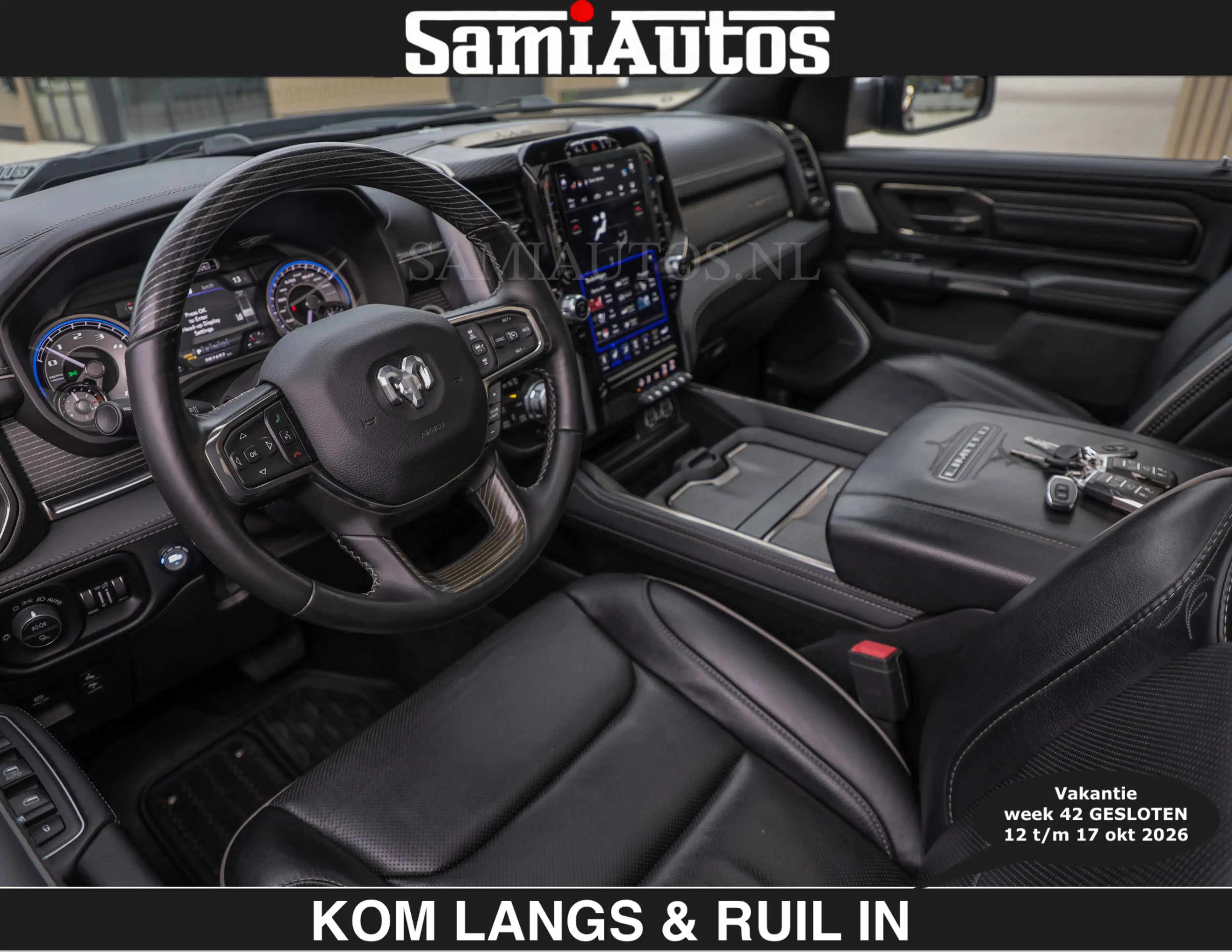 Dodge RAM LIMITED 5.7 V8 HEMI | TOP STAAT | BOM VOL | HUD | — photo 10