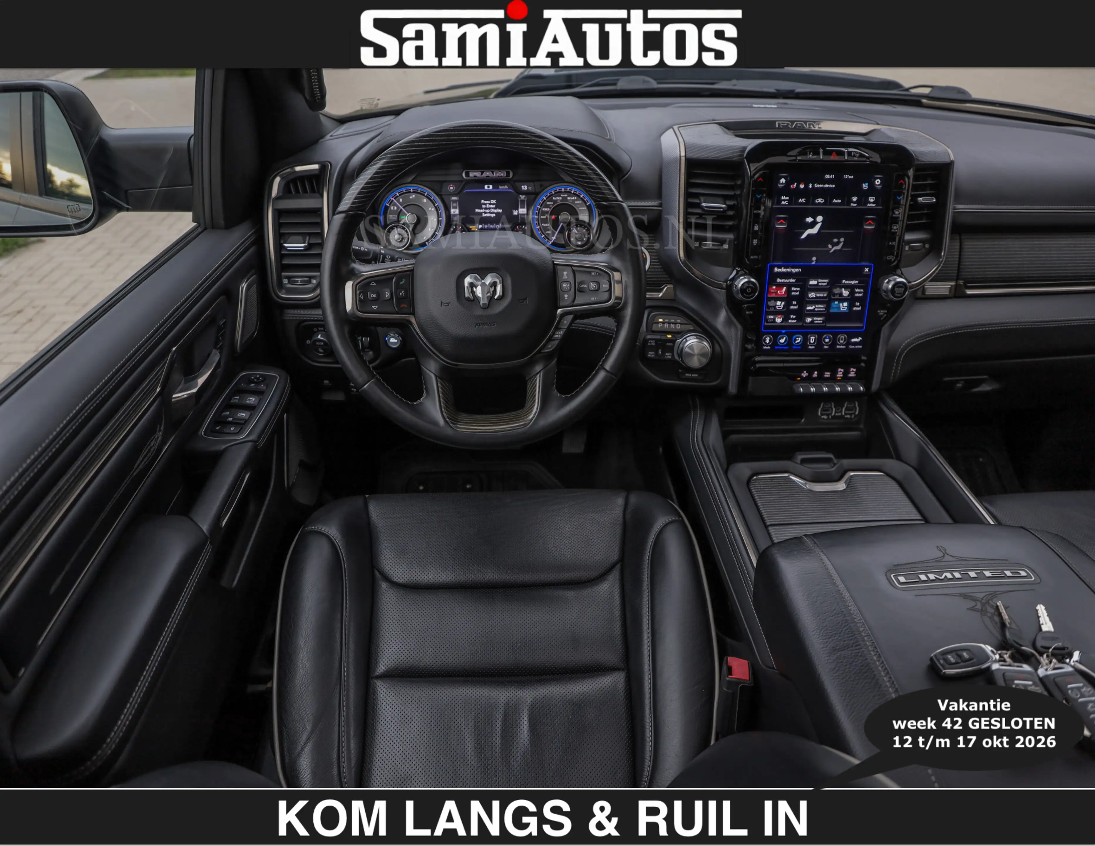 Dodge RAM LIMITED 5.7 V8 HEMI | TOP STAAT | BOM VOL | HUD | — photo 6