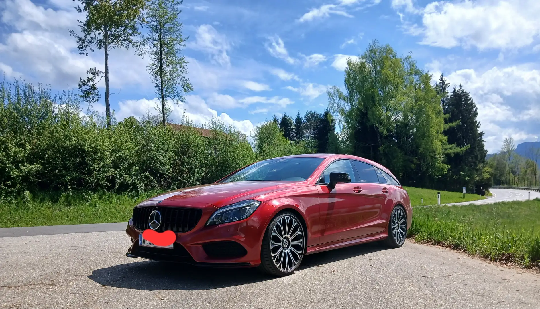 Mercedes-Benz CLS 350 CLS 350 d Shooting Brake Aut. Rouge - 2