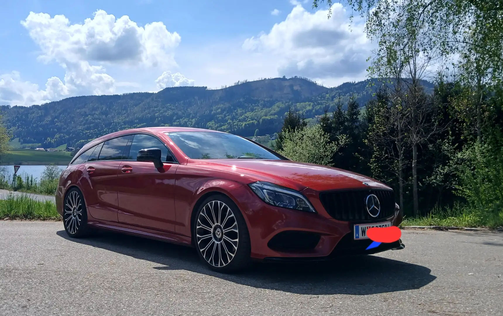 Mercedes-Benz CLS 350 CLS 350 d Shooting Brake Aut. Rouge - 1