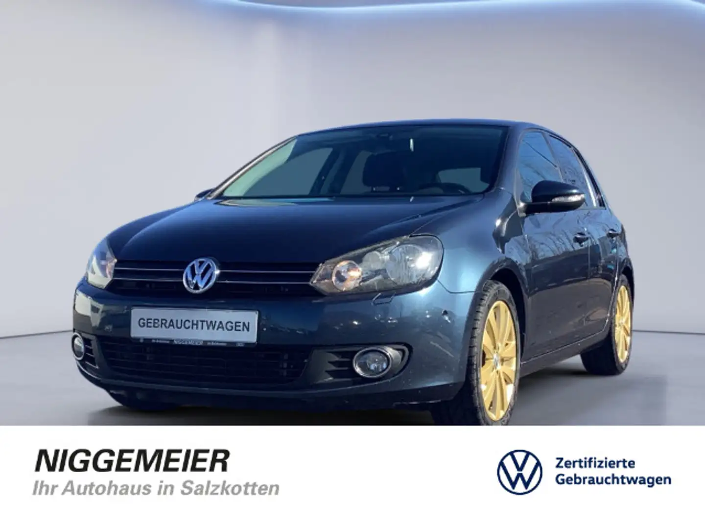 Volkswagen Golf VI 1.4TSI TEAM PARKLENKASS+TEMPOM.+SPORTFAH Blau - 1