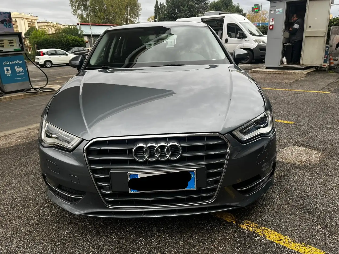 Audi A3 A3 III Sportback 1.6 tdi Ambition 110cv E6 Grigio - 1