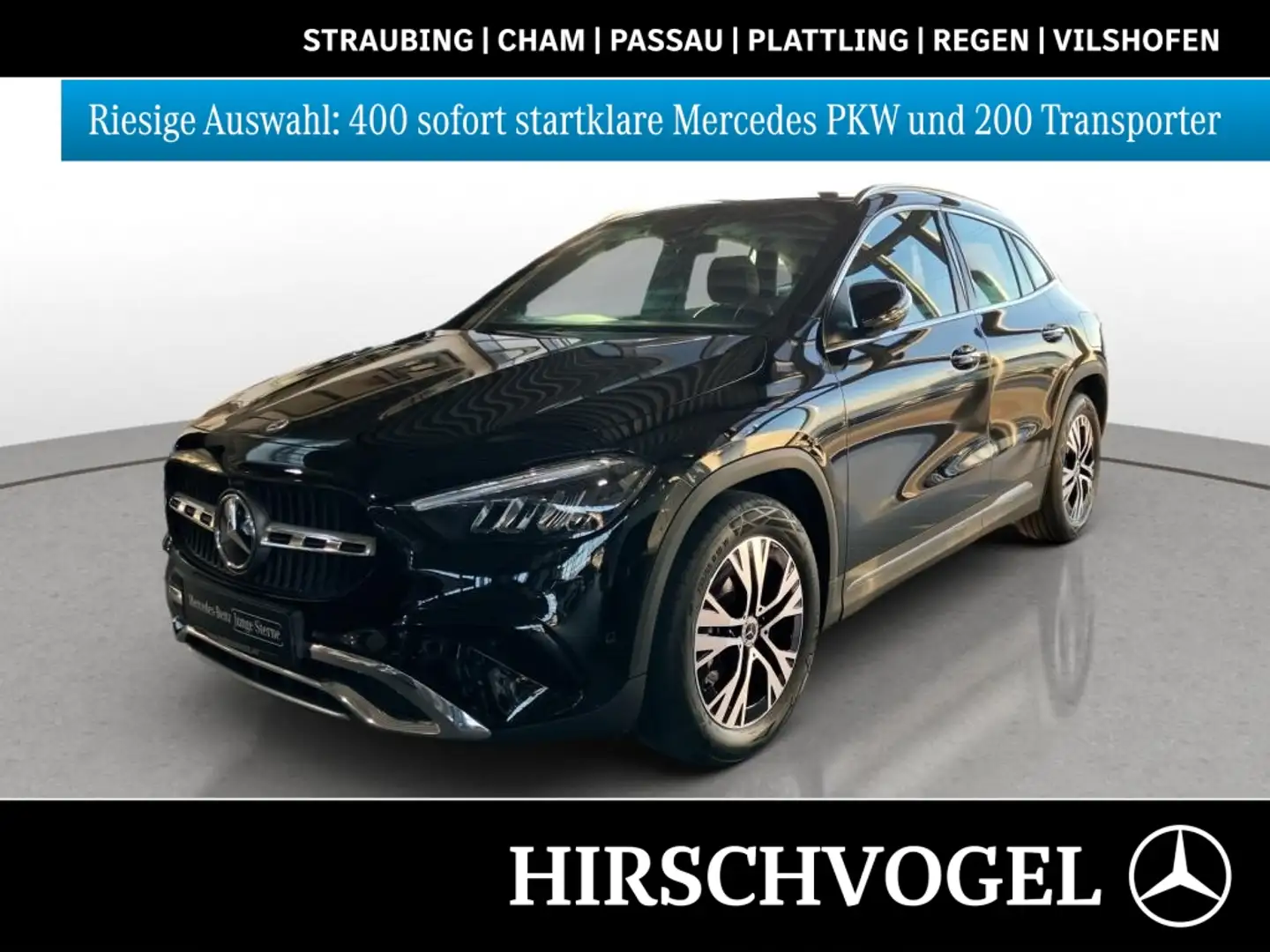 Mercedes-Benz GLA 200 Progressive-Line+AHK+DISTRON+KEYLESS+LED Schwarz - 1