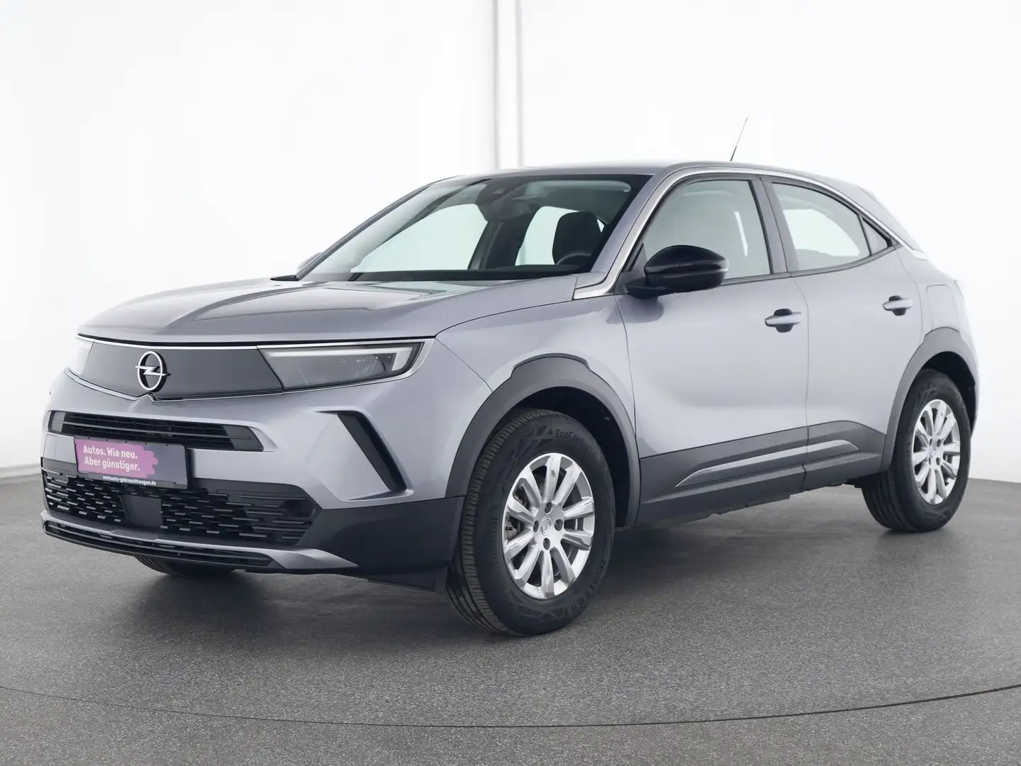 Opel Mokka-E Edition LED|Navi|Wärmepumpe|SHZ|Kamera Silber - 2