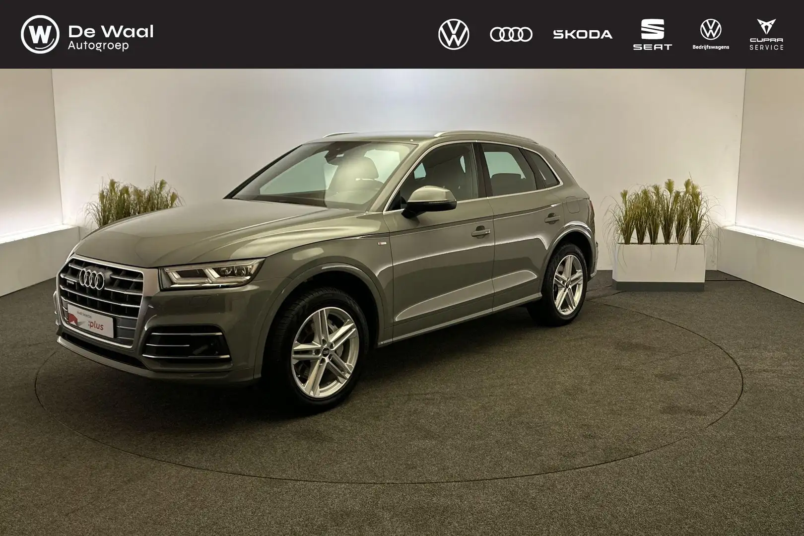 Audi Q5 50 TFSI e 299pk S tronic quattro, S Line | Parkeer Grigio - 1