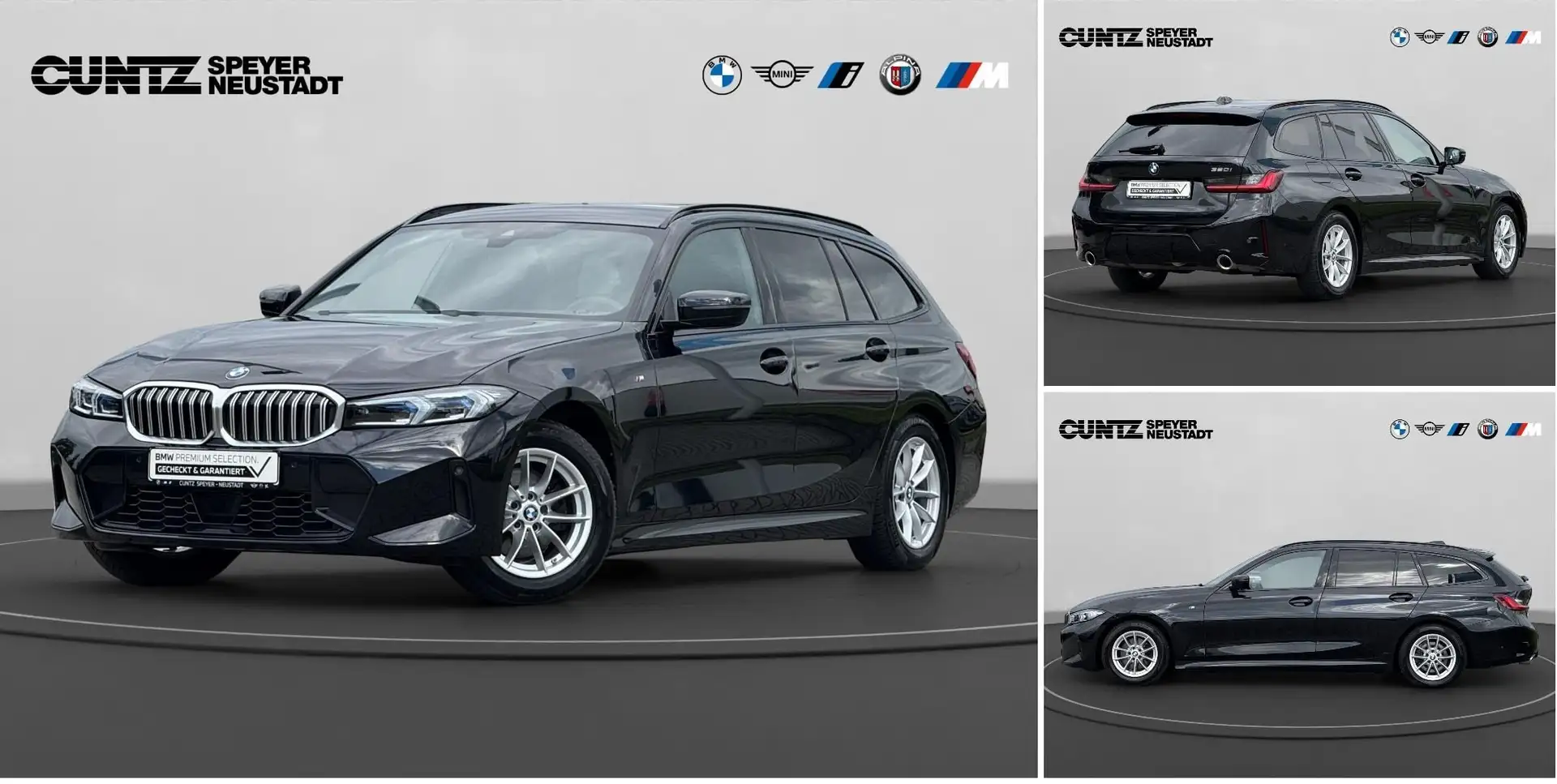 BMW 320 i Touring M Paket Anhängerk. Drive+Parkassist Schwarz - 1