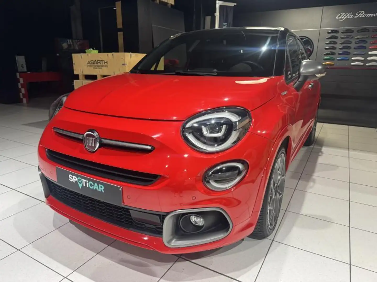 Fiat 500X Sport-Look Rood - 1