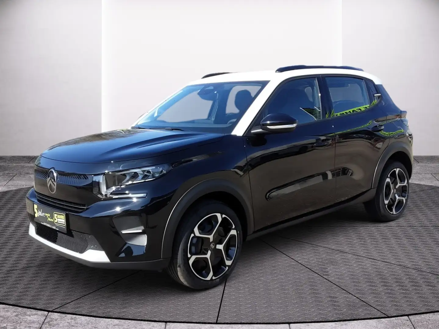 Citroen C3 Turbo 100 PS PLUS LED+PDC+HUD+SpurH Schwarz - 2