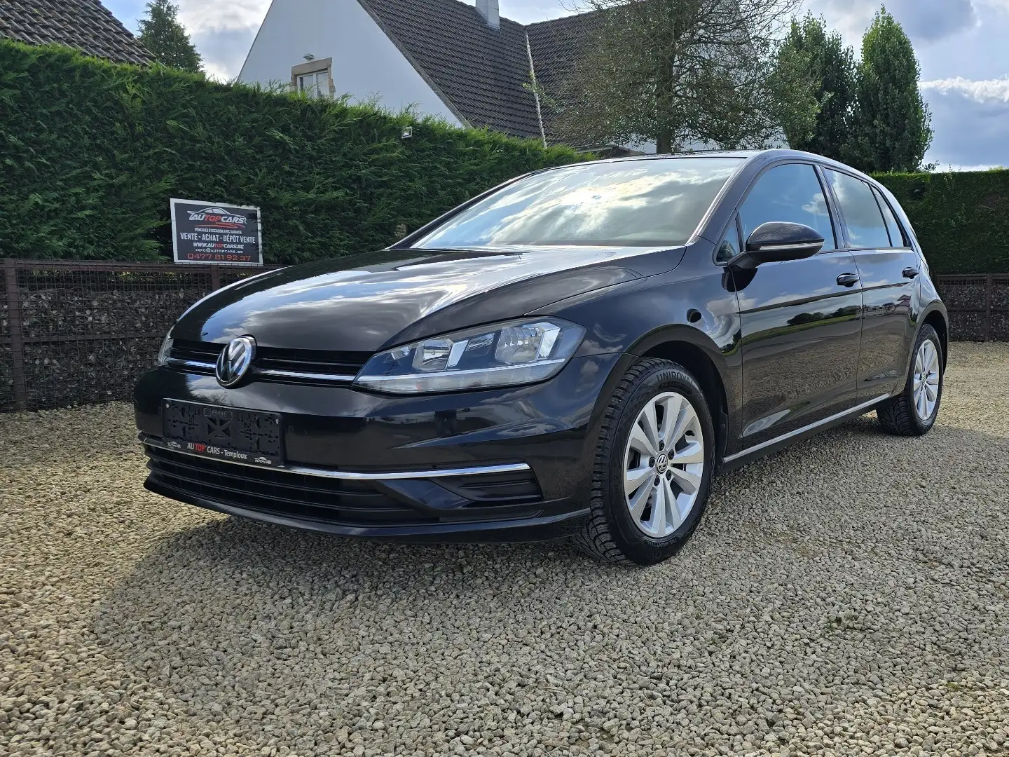 Volkswagen Golf 1.6 CR TDi 116 cv Comfortline DSG7 Superbe Etat... Noir - 1