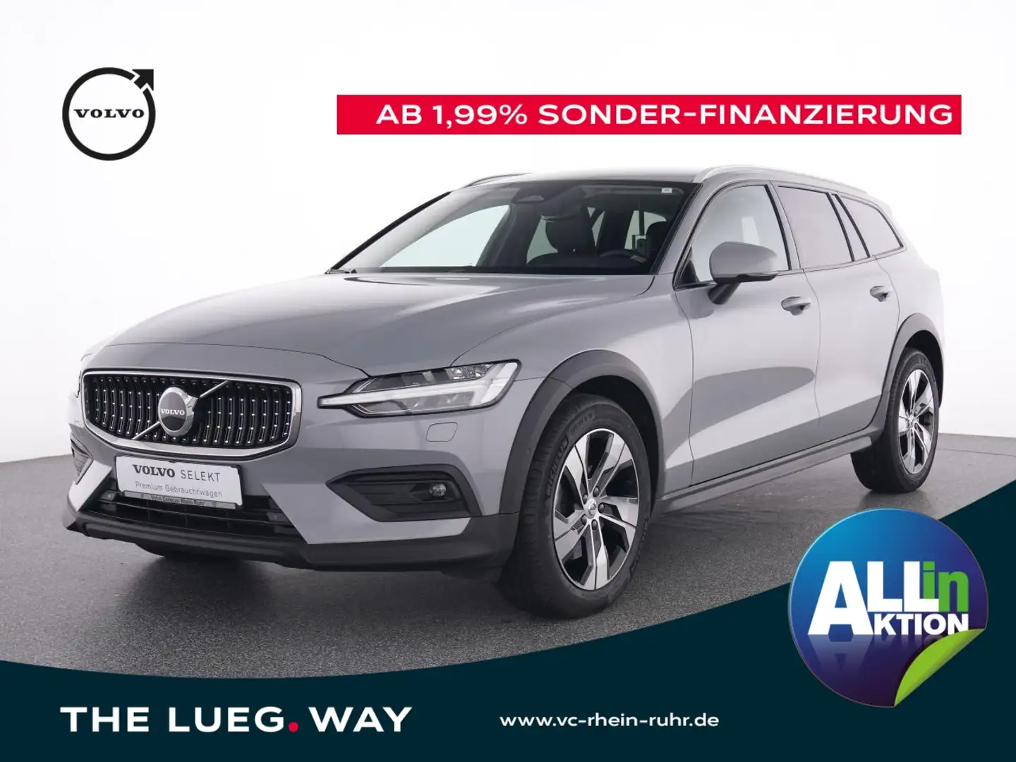 Volvo V60 Cross Country B4 D AWD Plus AHK+LP+SH+NAVI+ Grau - 1