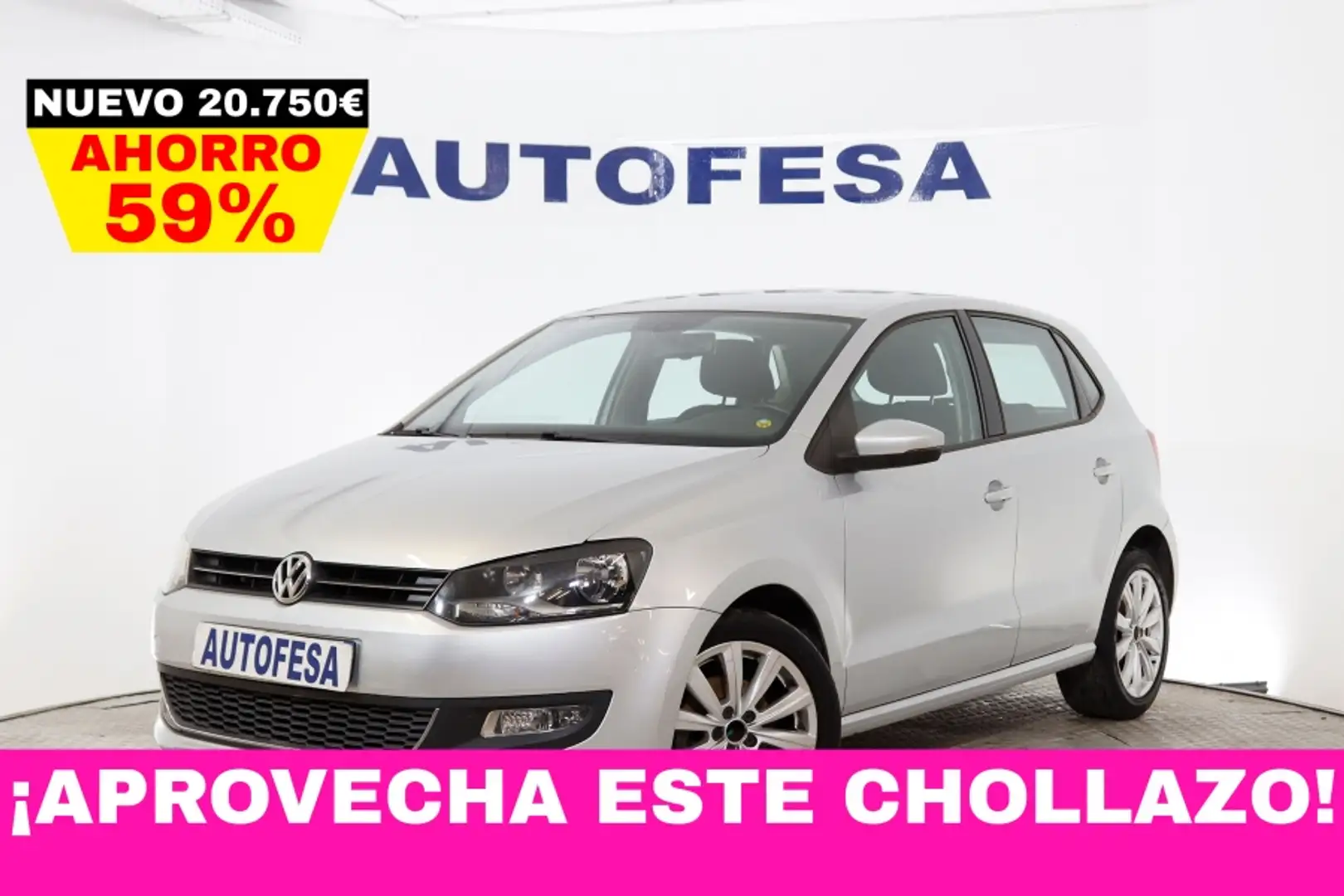 Volkswagen Polo 1.6TDI Sport by R-Line 90 Gris - 1