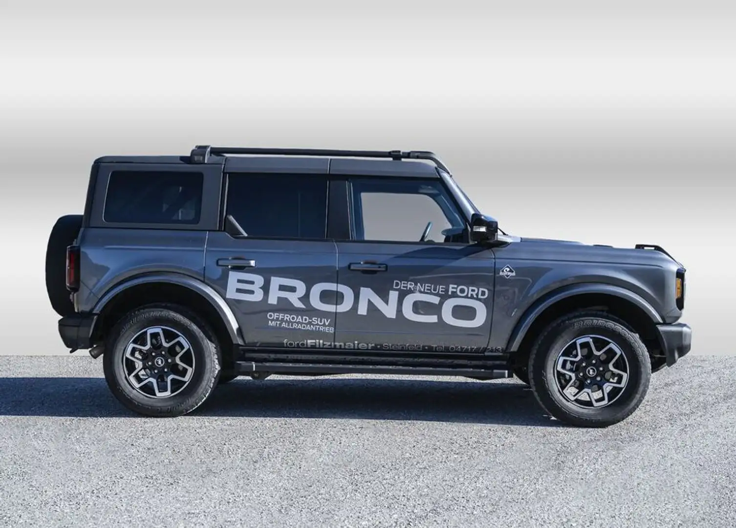 Ford Bronco Outer Banks 4x4 Grijs - 2