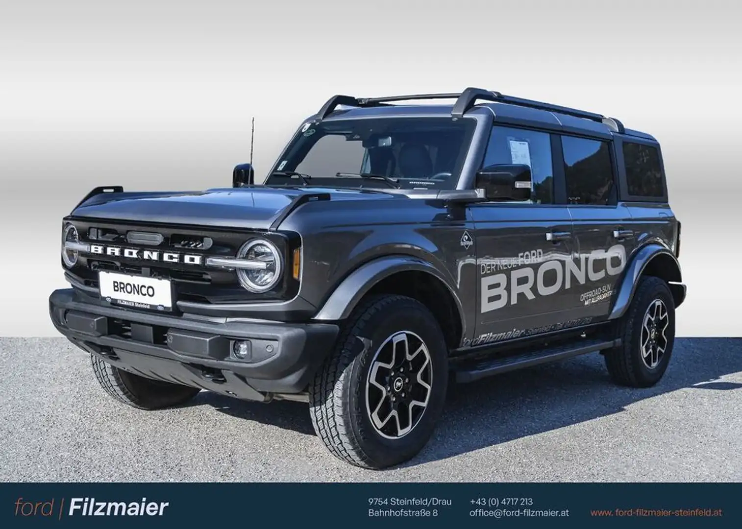 Ford Bronco Outer Banks 4x4 Grijs - 1