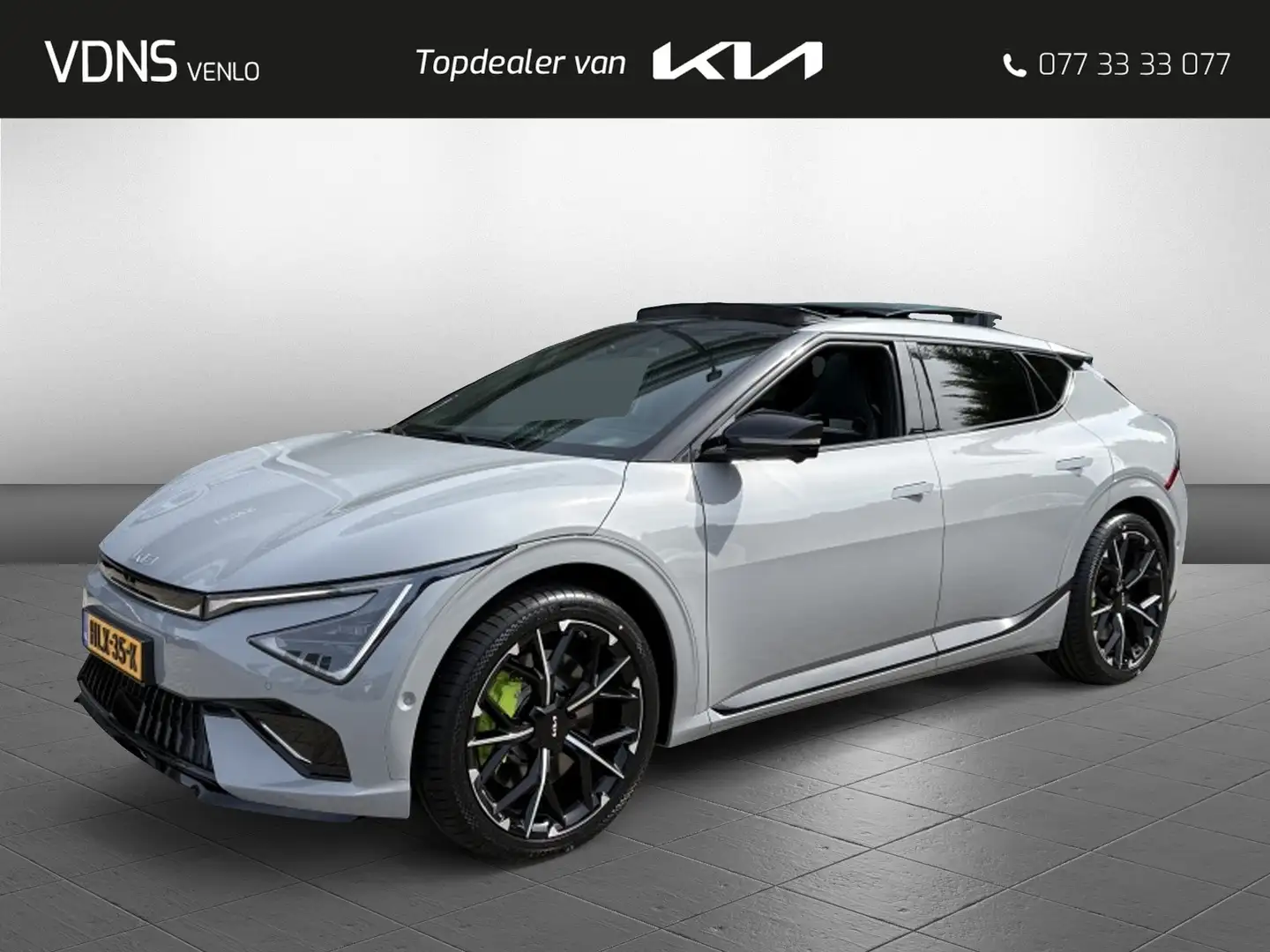Kia EV6 GT AWD 84 kWh NIEUW MODEL 650PK !! Grijs - 1