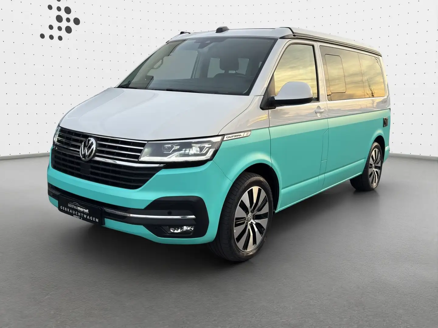 Volkswagen T6.1 California 2.0 TDI Ocean Navi*AHK*StHzg*Kam Weiß - 2