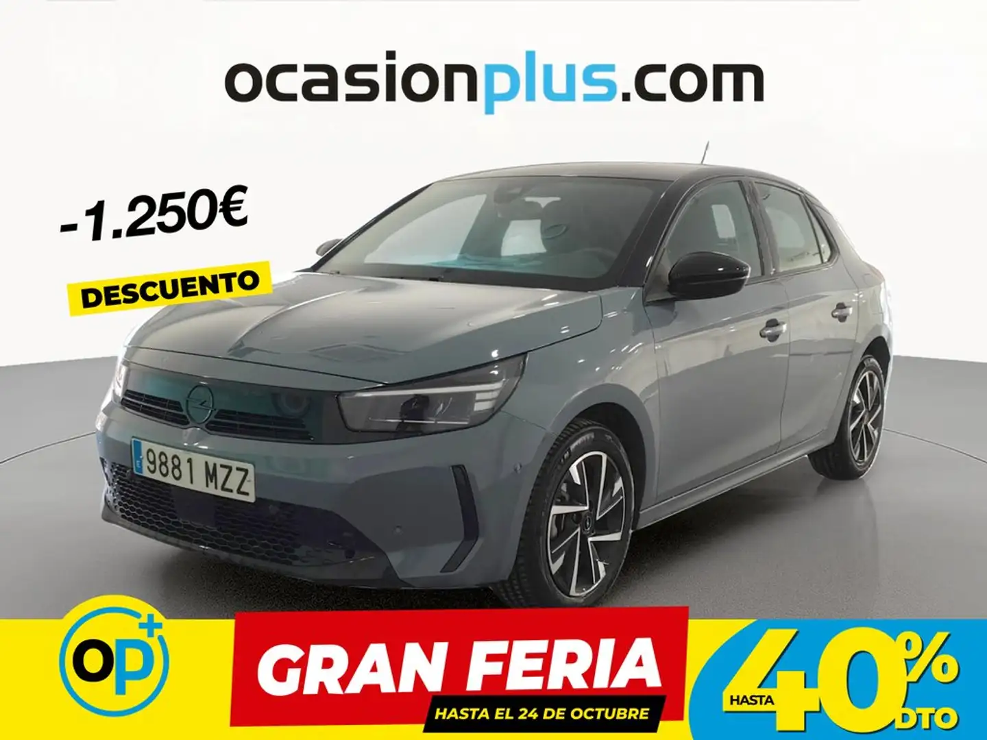 Opel Corsa 1.2T XHL S/S GS 100 Gris - 1